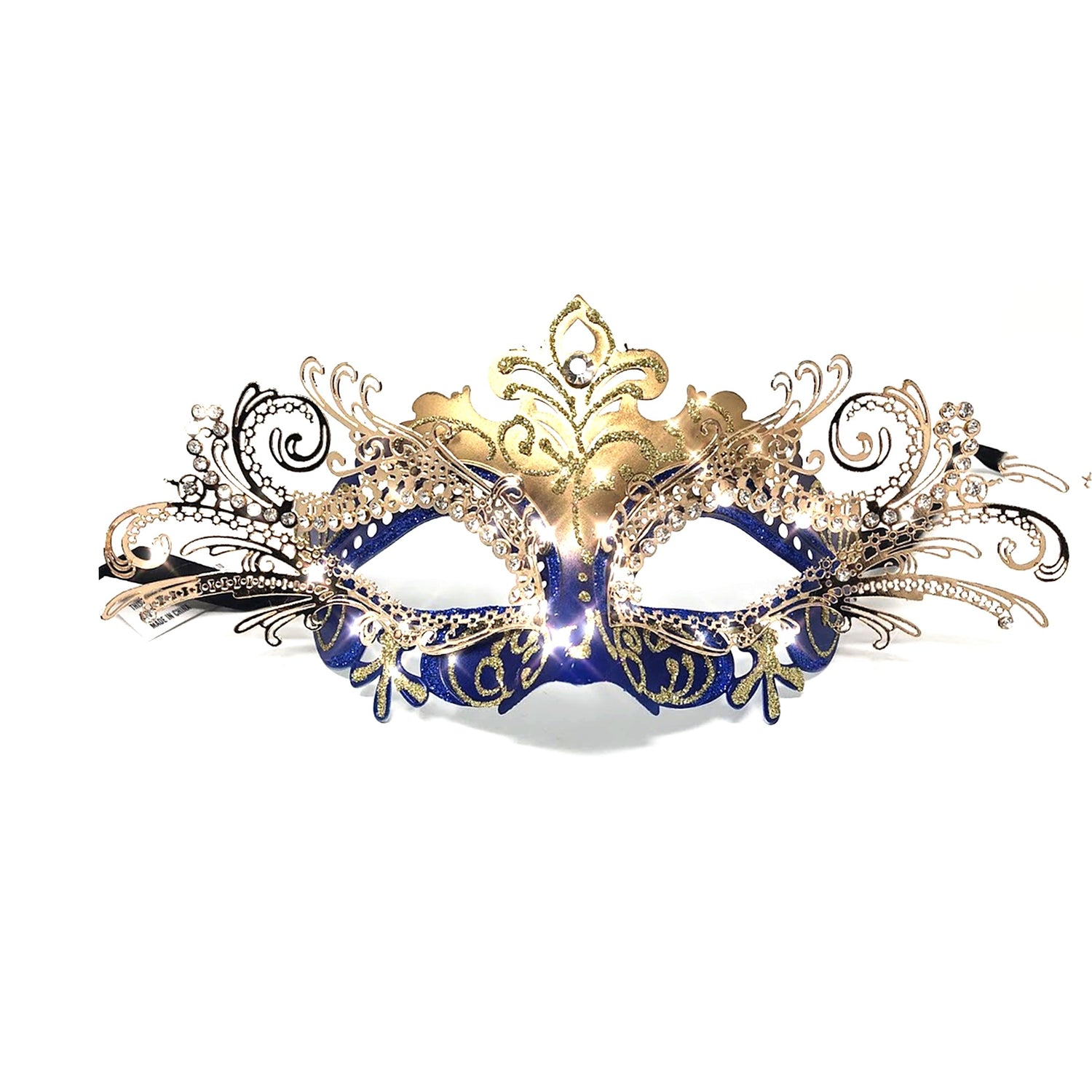 Women Costume Mask Masquerade Party Eye Metal Masks