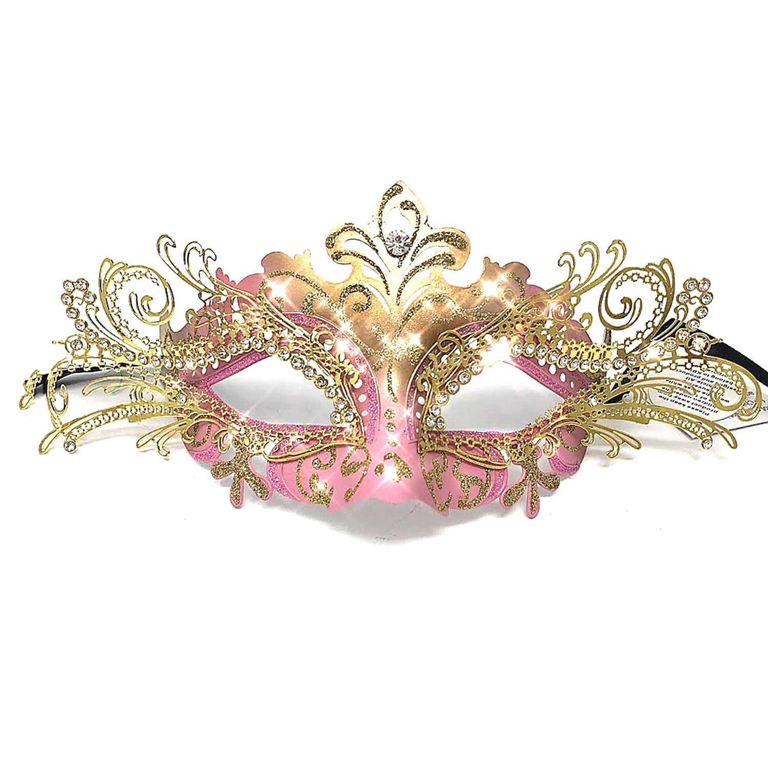 Women Costume Mask Masquerade Party Eye Metal Masks