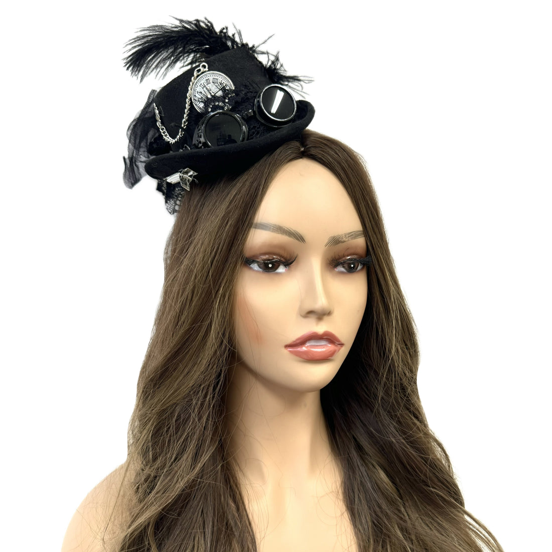 Steampunk Accessories Mini Top Hat for Women Cosplay Headwear