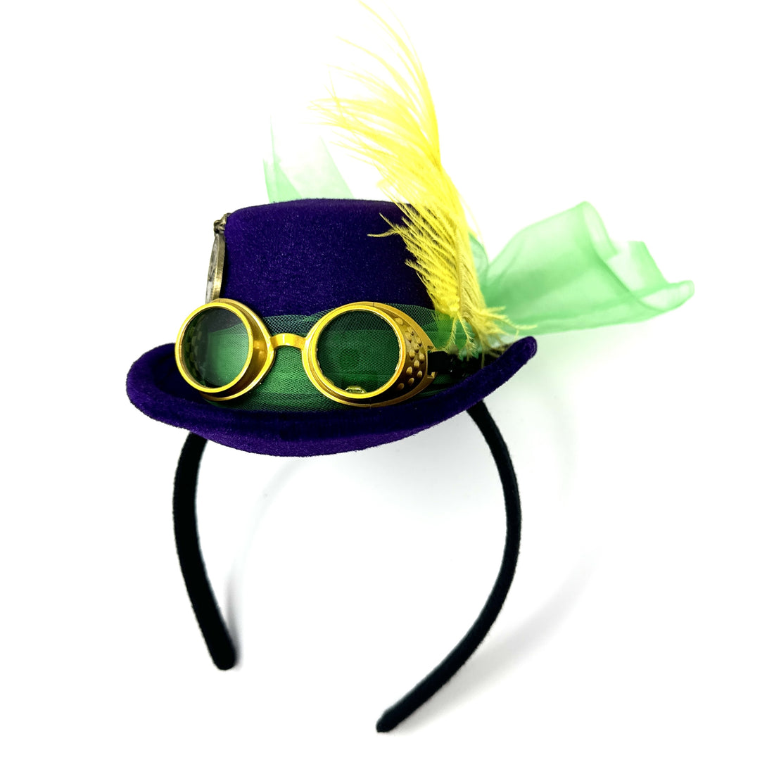 Steampunk Accessories Mini Victorian Top Hat for Women Cosplay Headwear