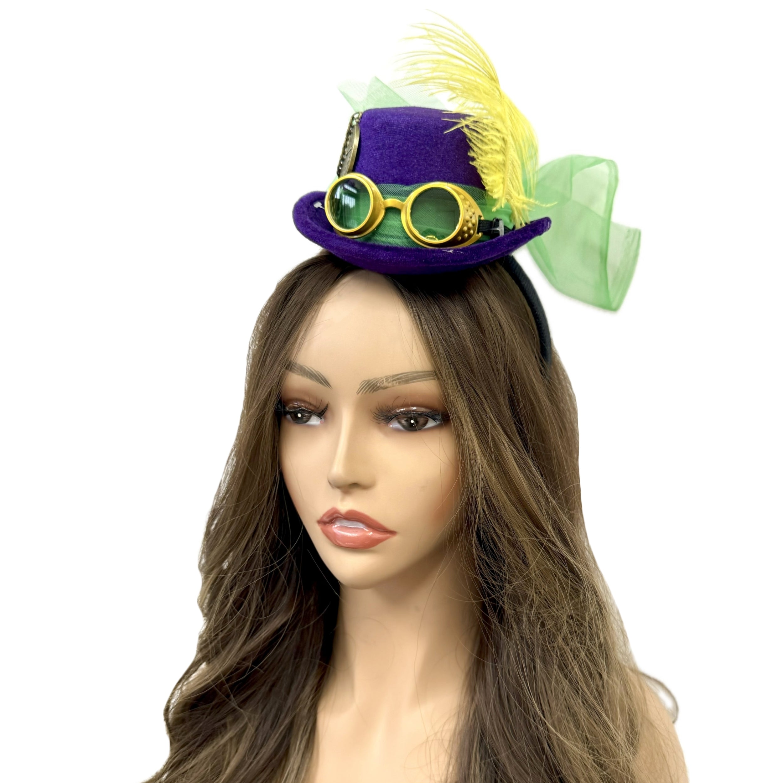 Steampunk Accessories Mini Victorian Top Hat for Women Cosplay Headwear