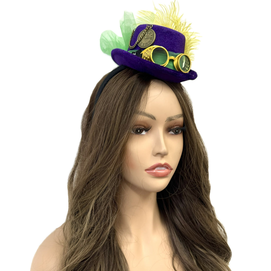 Steampunk Accessories Mini Victorian Top Hat for Women Cosplay Headwear