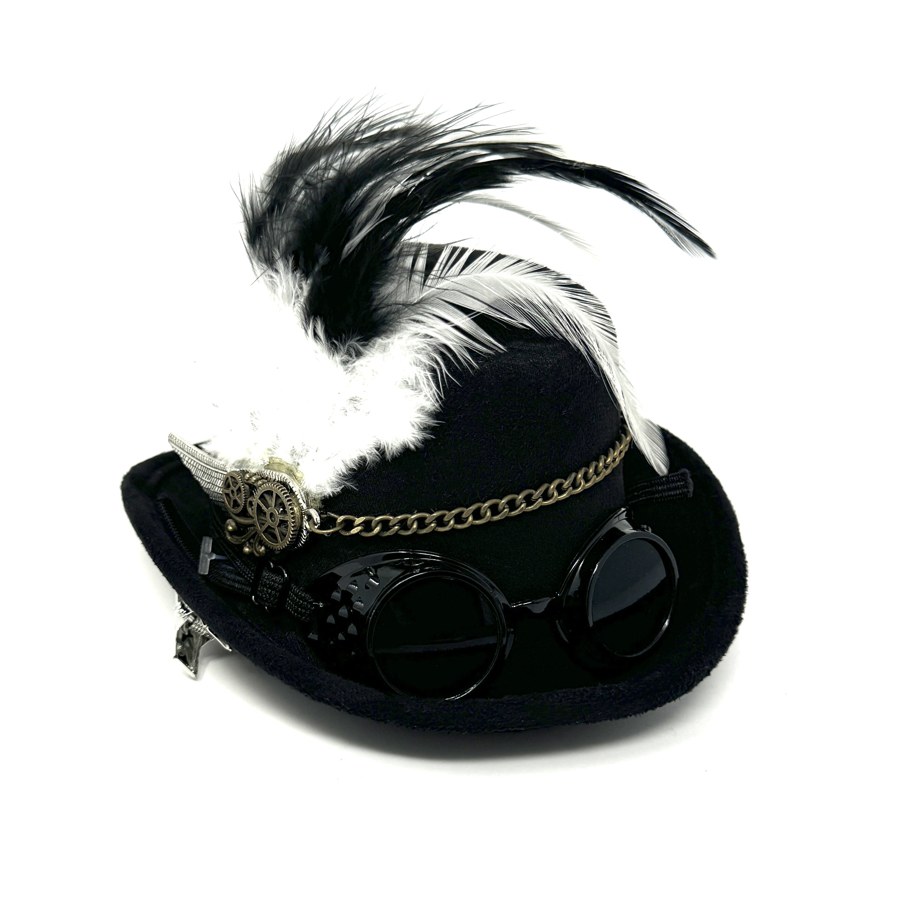 Steampunk Accessories Mini Victorian Top Hat for Women Cosplay Headwear