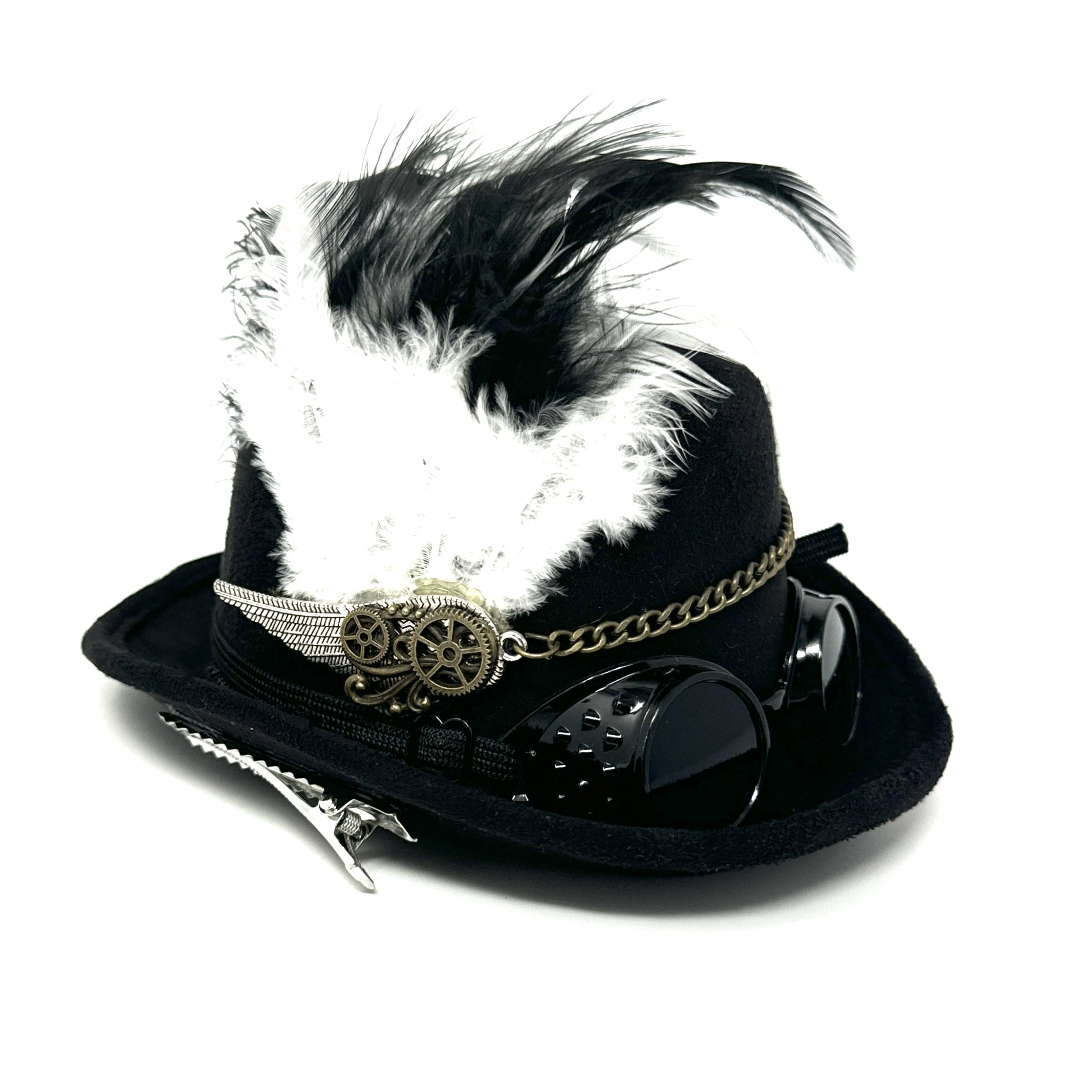 Steampunk Accessories Mini Victorian Top Hat for Women Cosplay Headwear