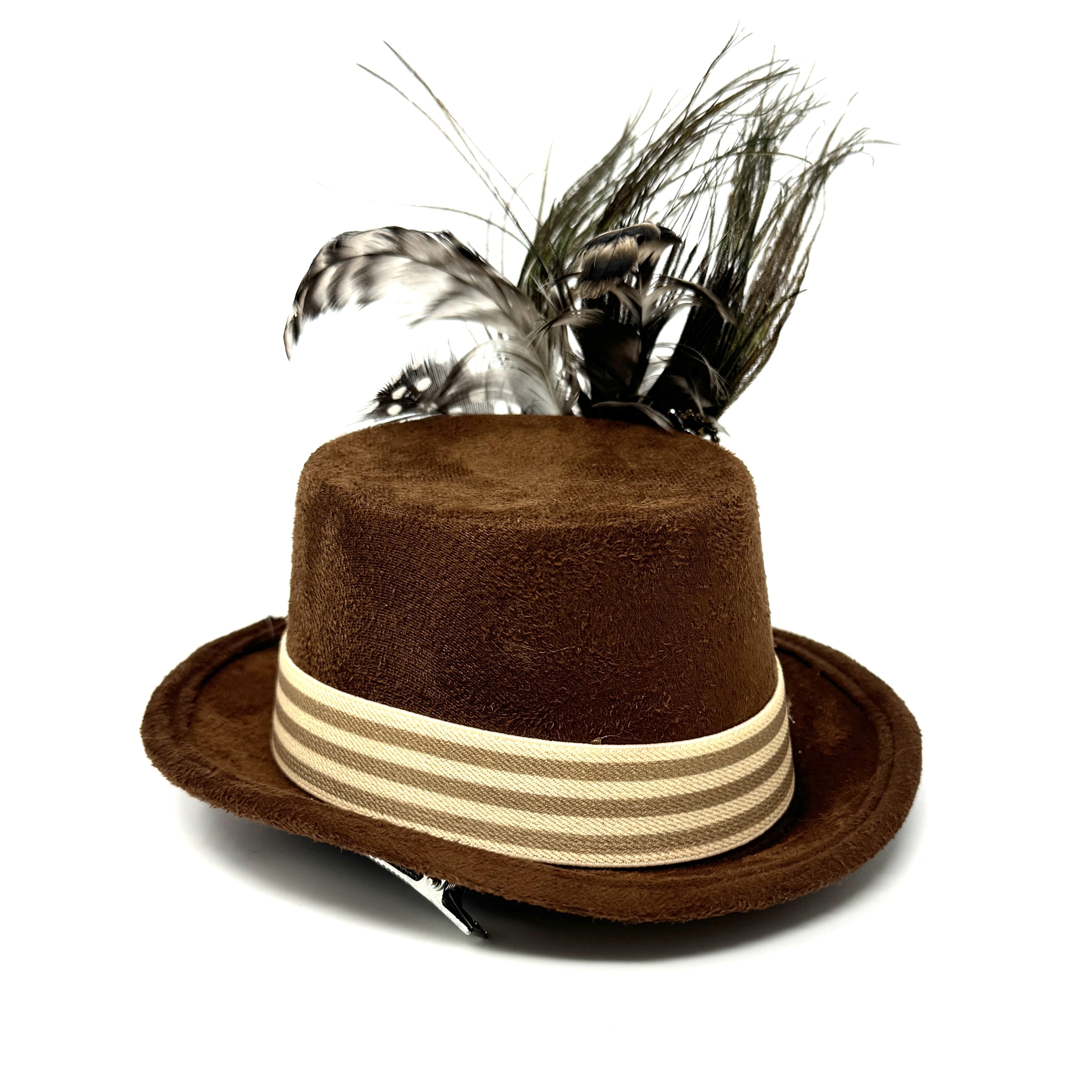 Steampunk Accessories Mini Victorian Top Hat for Women Cosplay Headwear