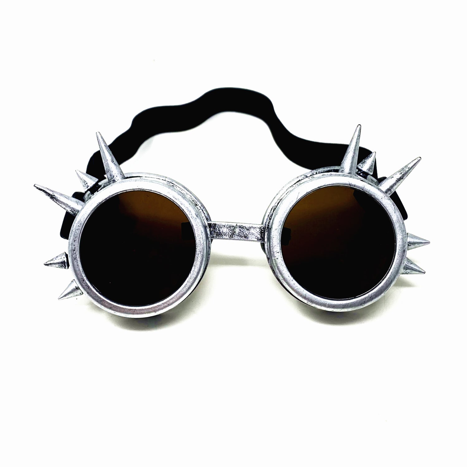 Steampunk Victorian Style Metallic Scientist Time Traveler Goggles