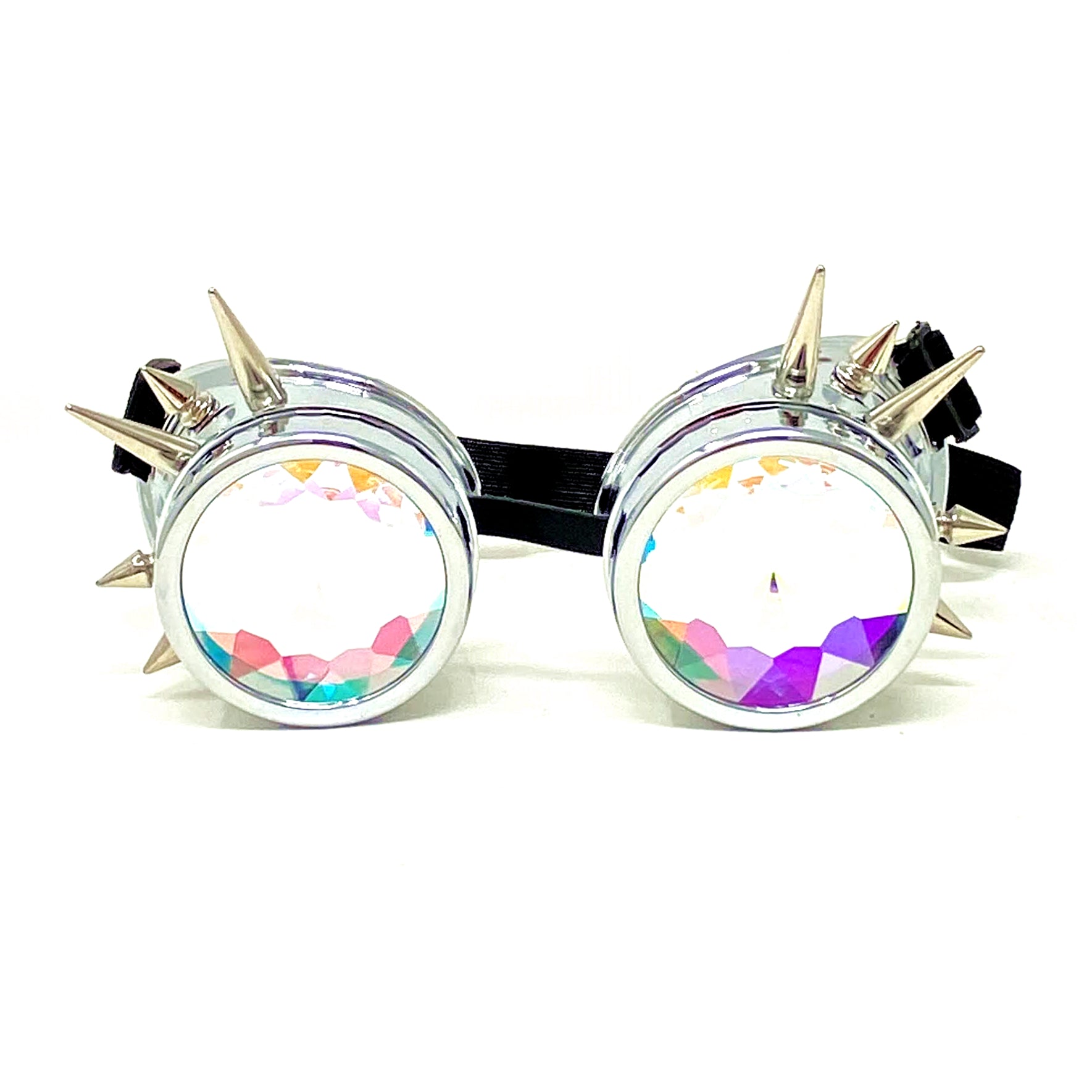 Steampunk Victorian Style Metallic Scientist Time Traveler Goggles