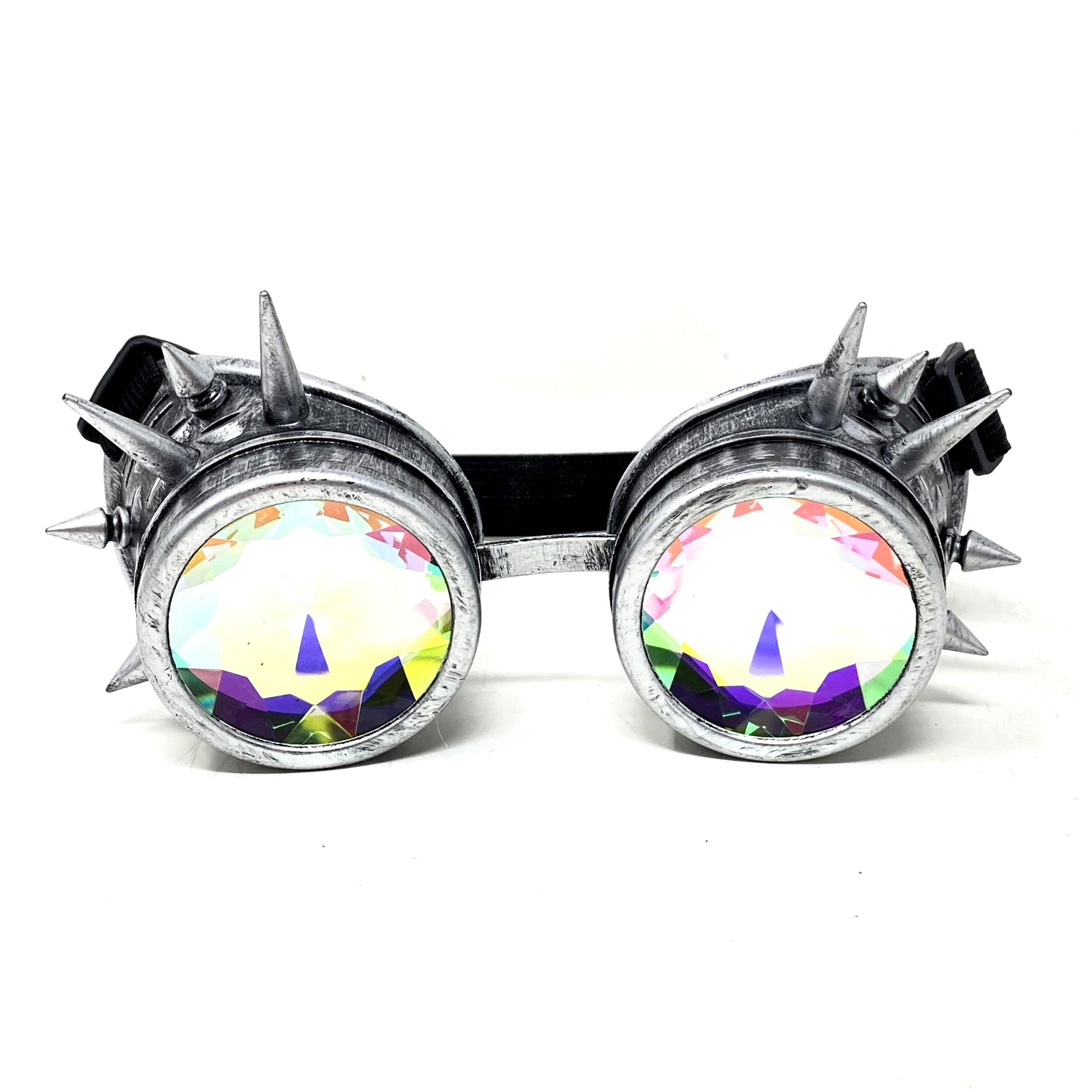 Steampunk Victorian Style Metallic Scientist Time Traveler Goggles