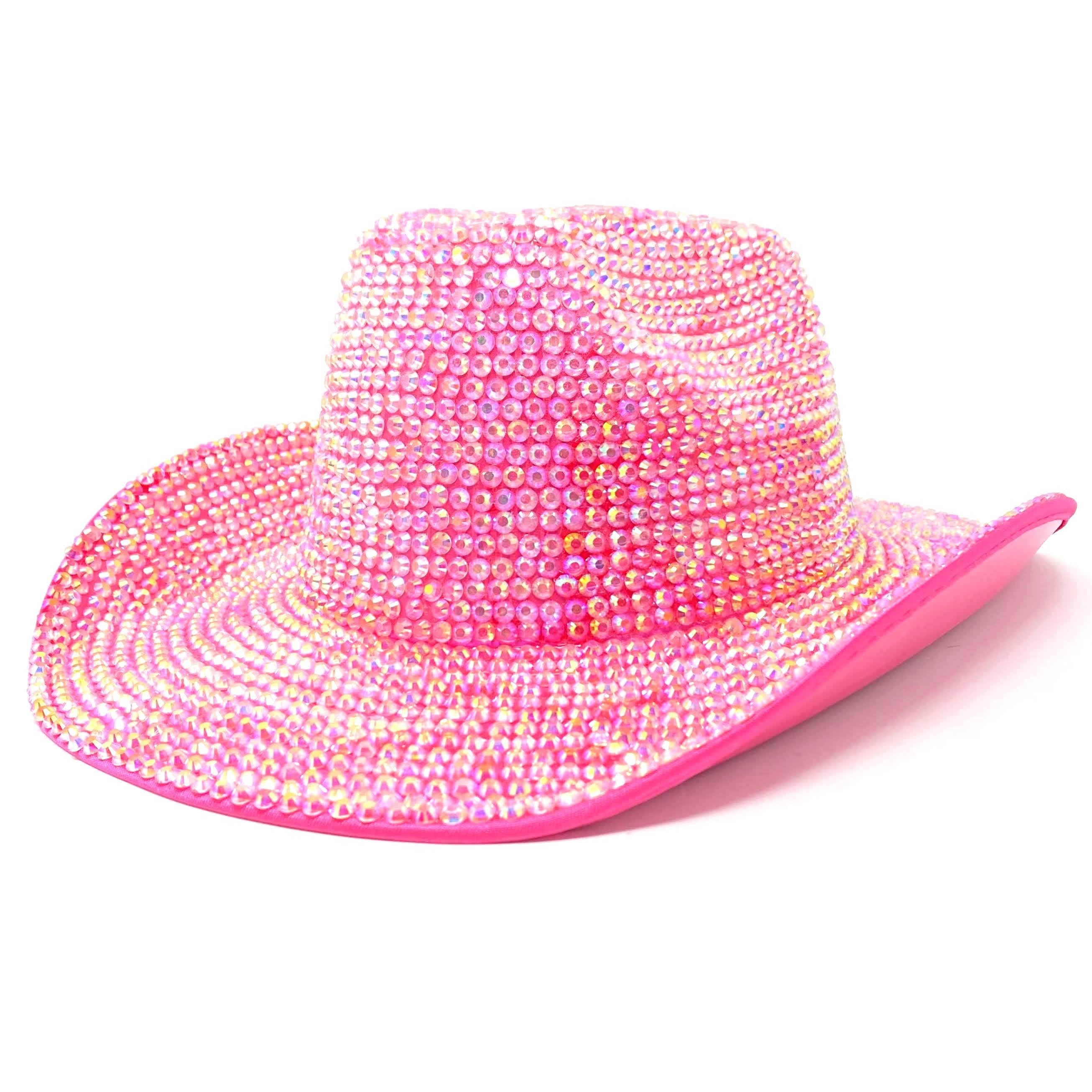 Fully Rhinestone Cowboy Hat, Diamond Bling Cowgirl Hats