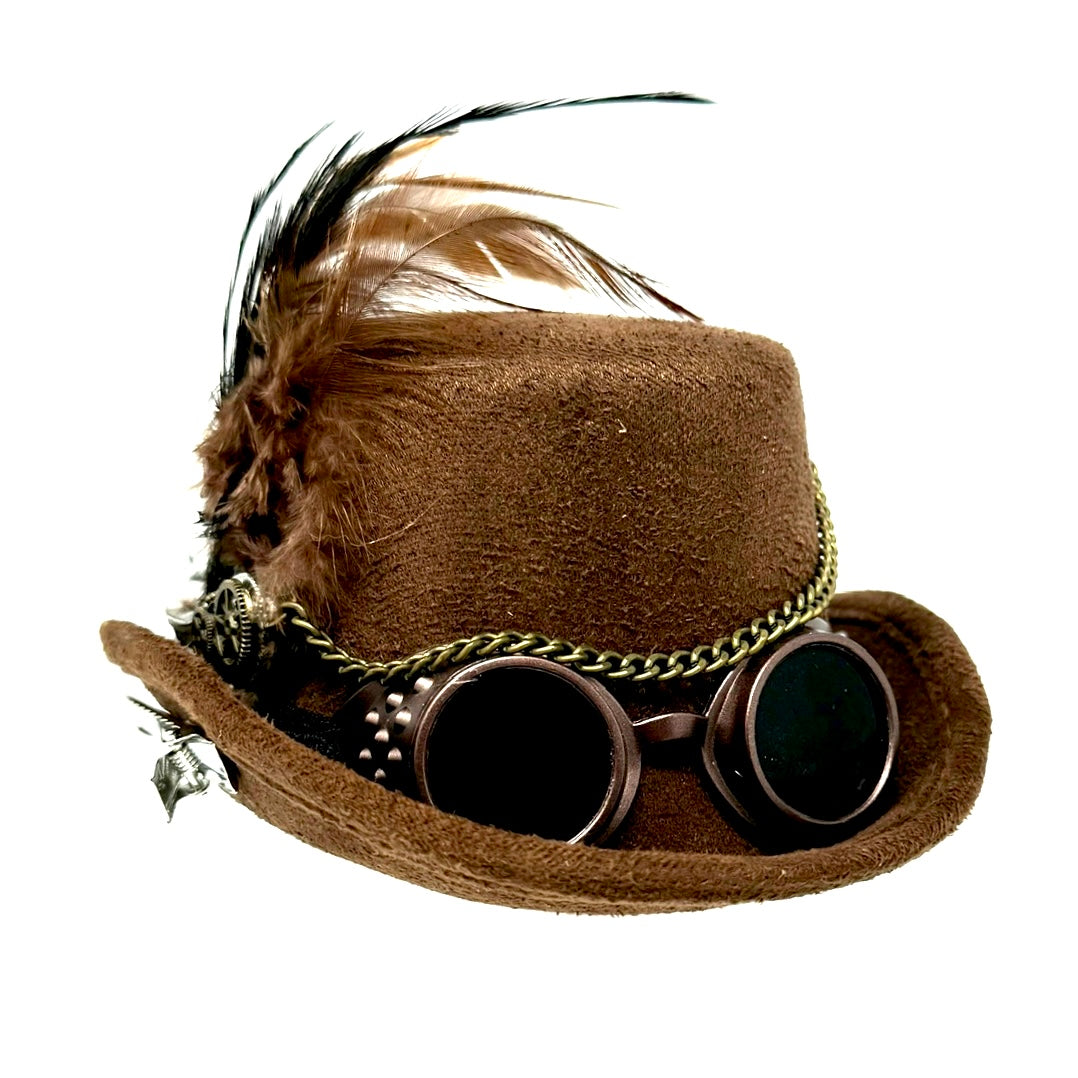 Steampunk Accessories Mini Victorian Top Hat for Women Cosplay Headwear