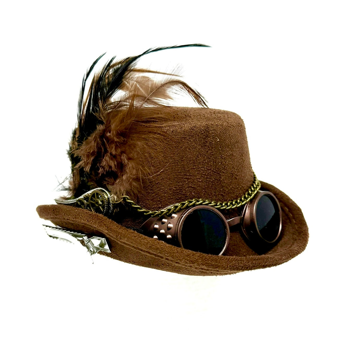 Steampunk Accessories Mini Victorian Top Hat for Women Cosplay Headwear