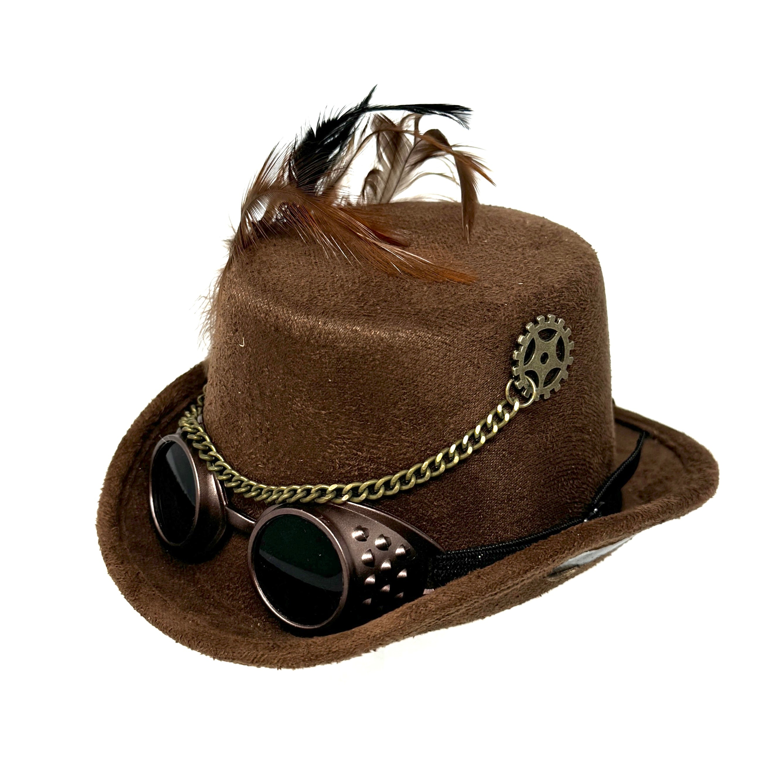 Steampunk Accessories Mini Victorian Top Hat for Women Cosplay Headwear