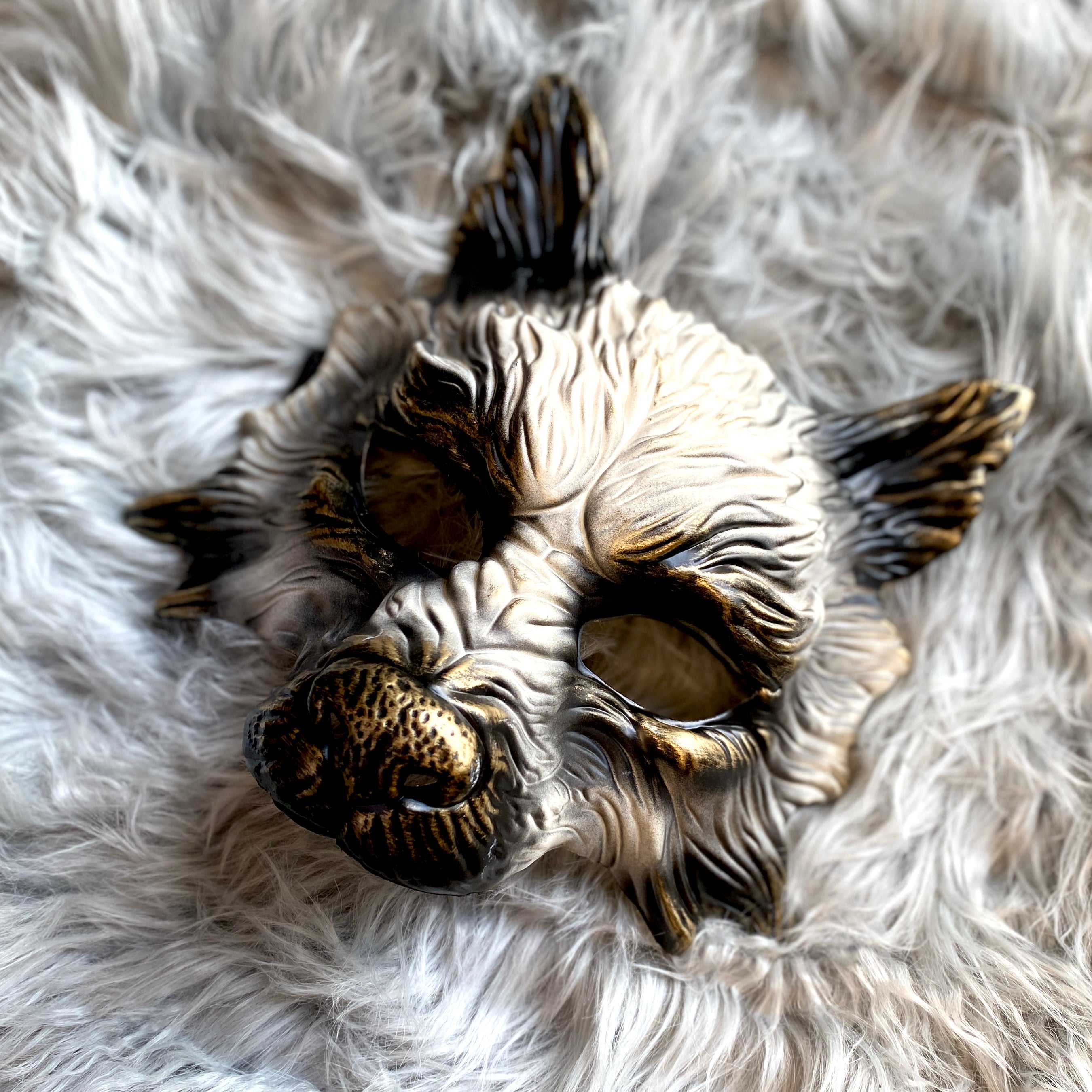 Wolf Masquerade Mask Steampunk Style Scary Devil Halloween Costume Cosplay Party Masks