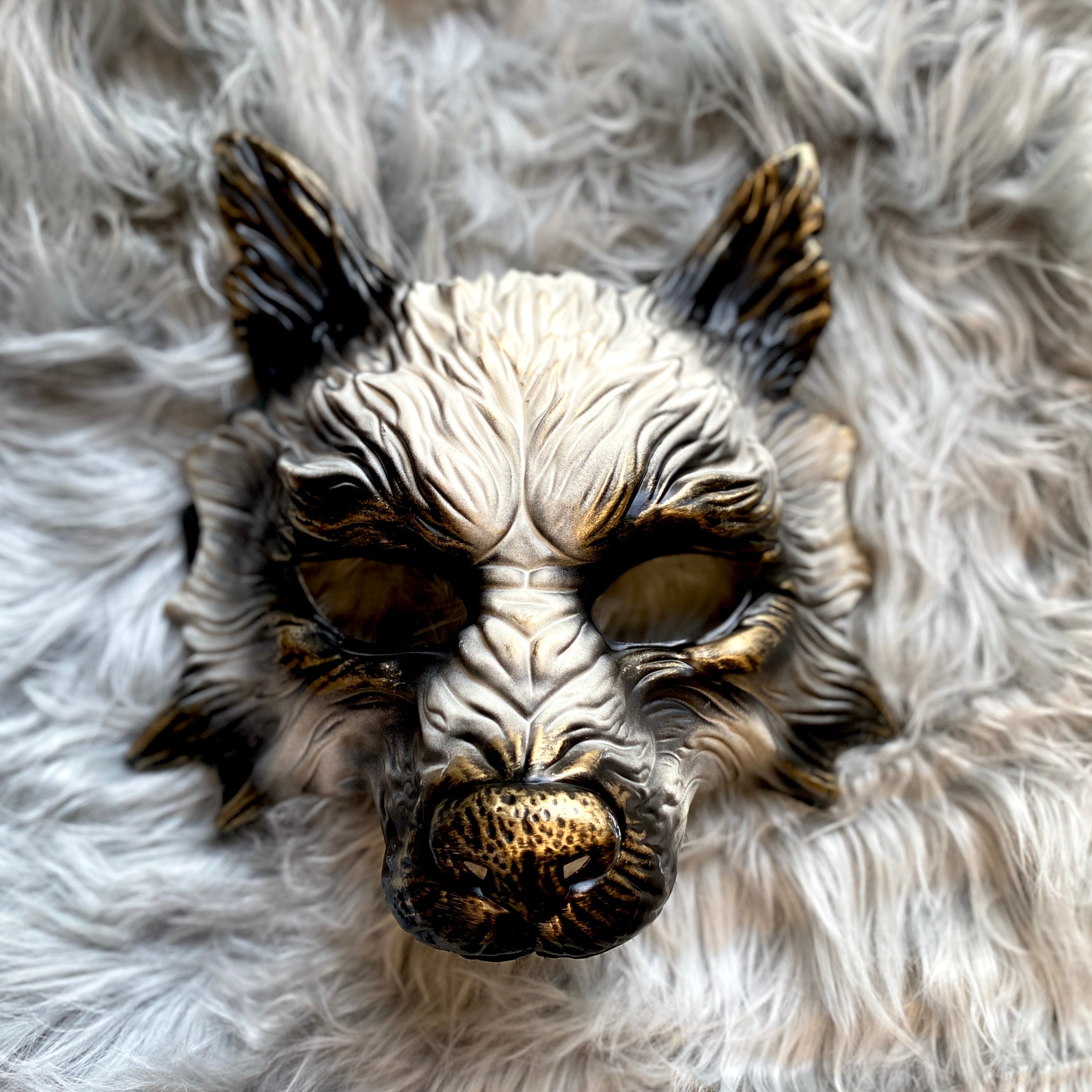 Wolf Masquerade Mask Steampunk Style Scary Devil Halloween Costume Cosplay Party Masks