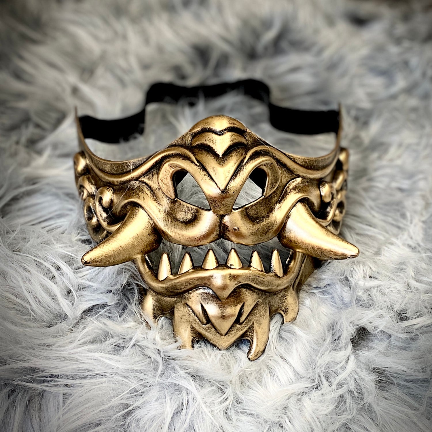 Steampunk Costume Metallic Half Face Mask Masquerade Party Masks