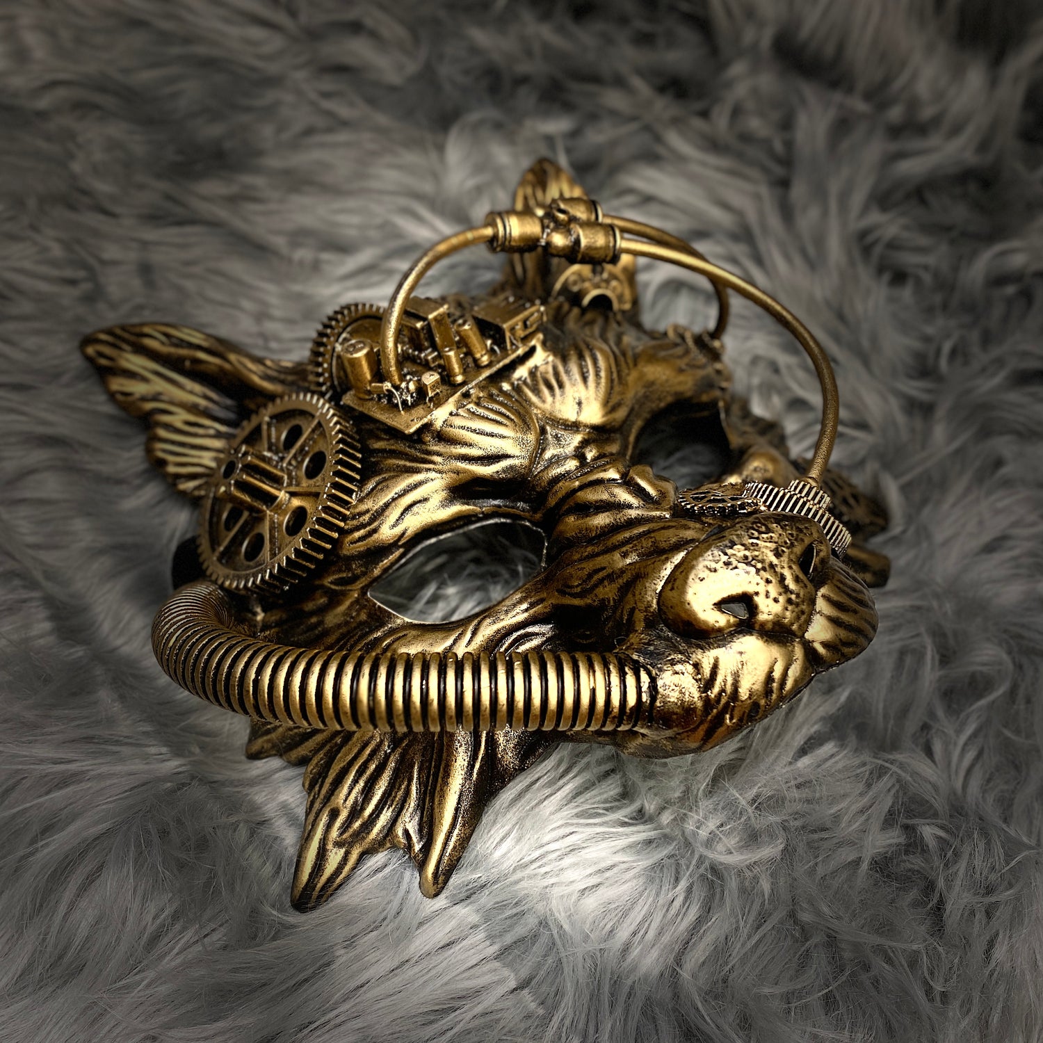 Steampunk Style Scary Devil Wolf Animal Masquerade Masks Halloween Costume Party Mask