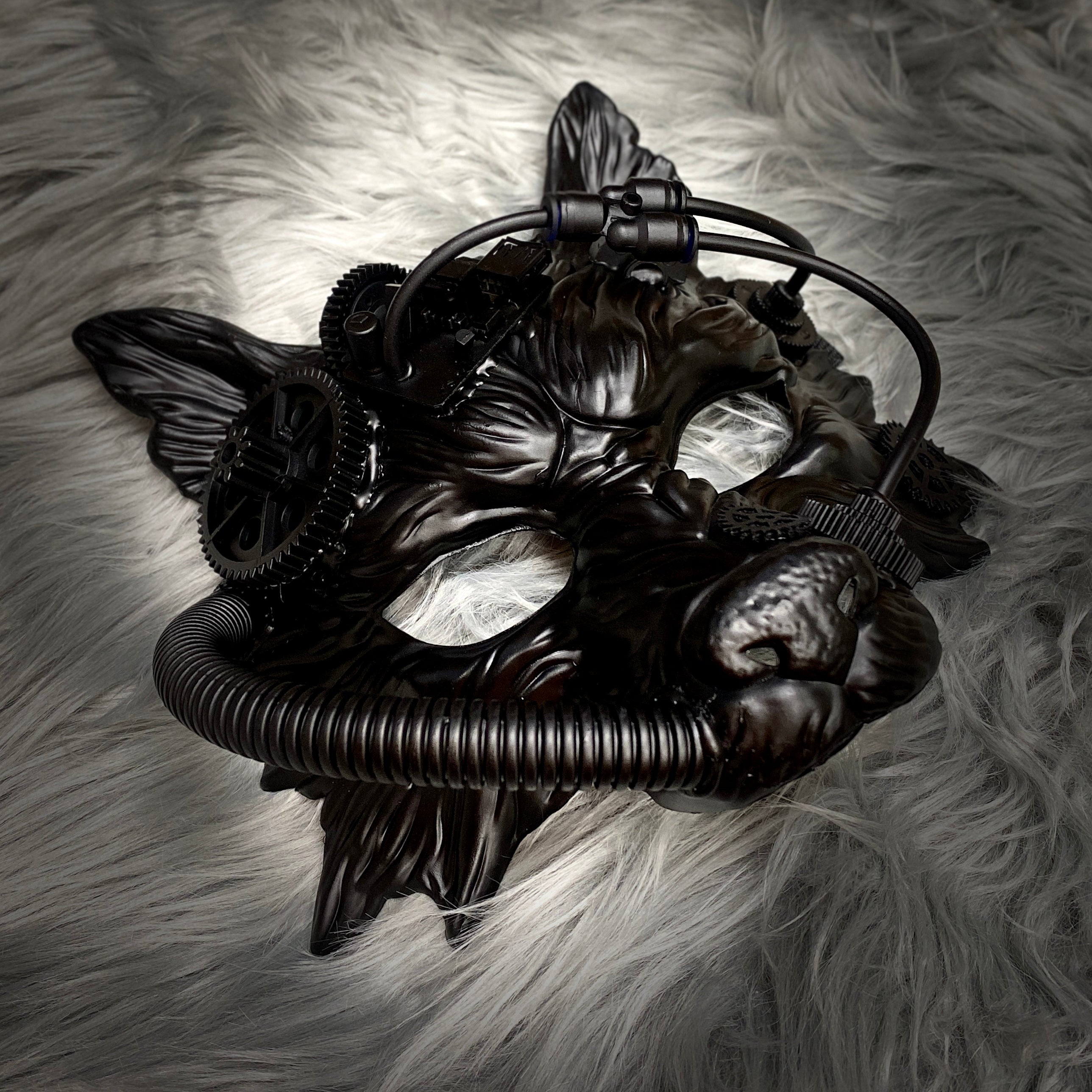 Steampunk Style Scary Devil Wolf Animal Masquerade Masks Halloween Costume Party Mask