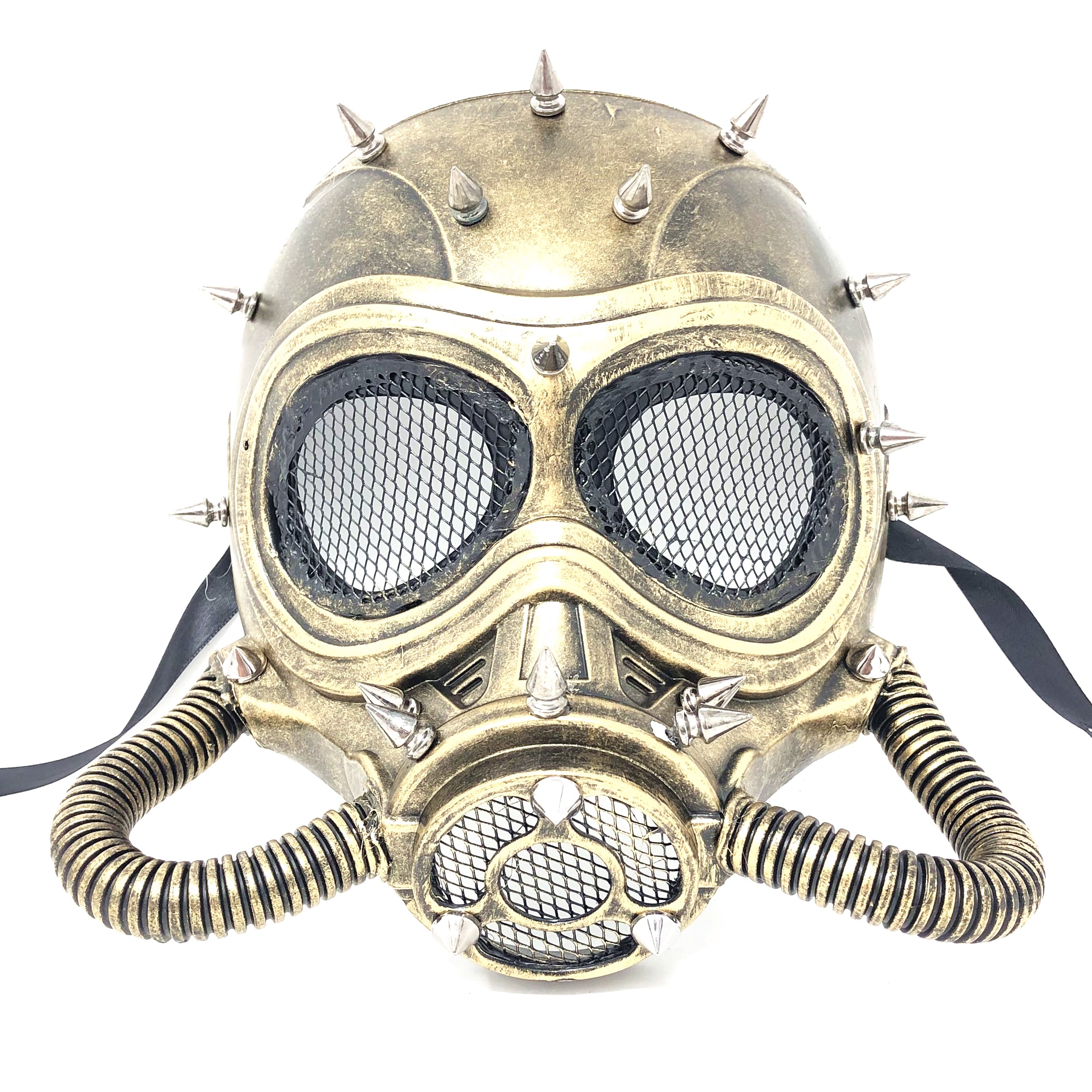 Steampunk Skull Masquerade Party Mask, Scary Horror Skeleton Devil Masks for Halloween Costume Cosplay
