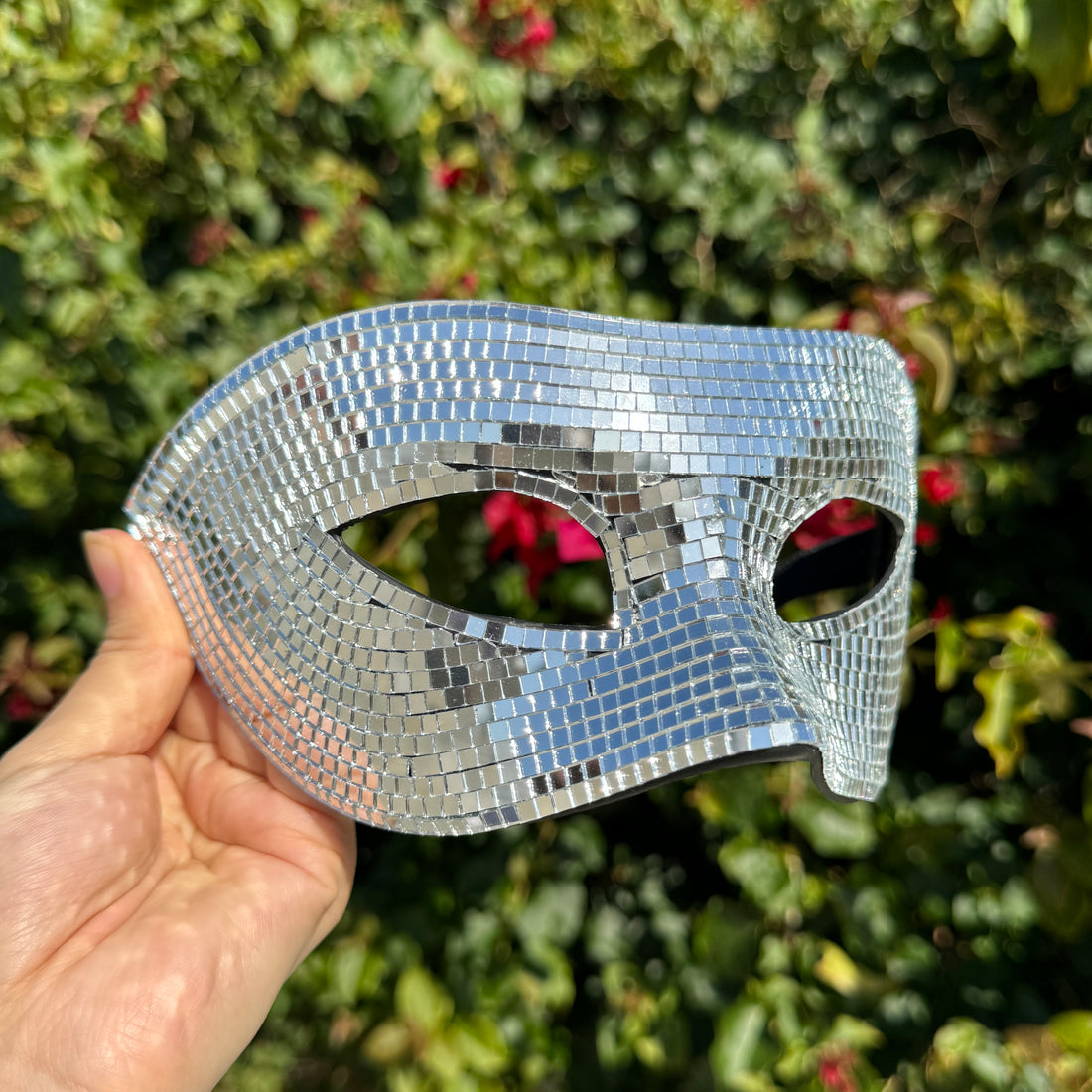 Rhinestone Masquerade Party Eye Mask, Halloween Steampunk Party Masks