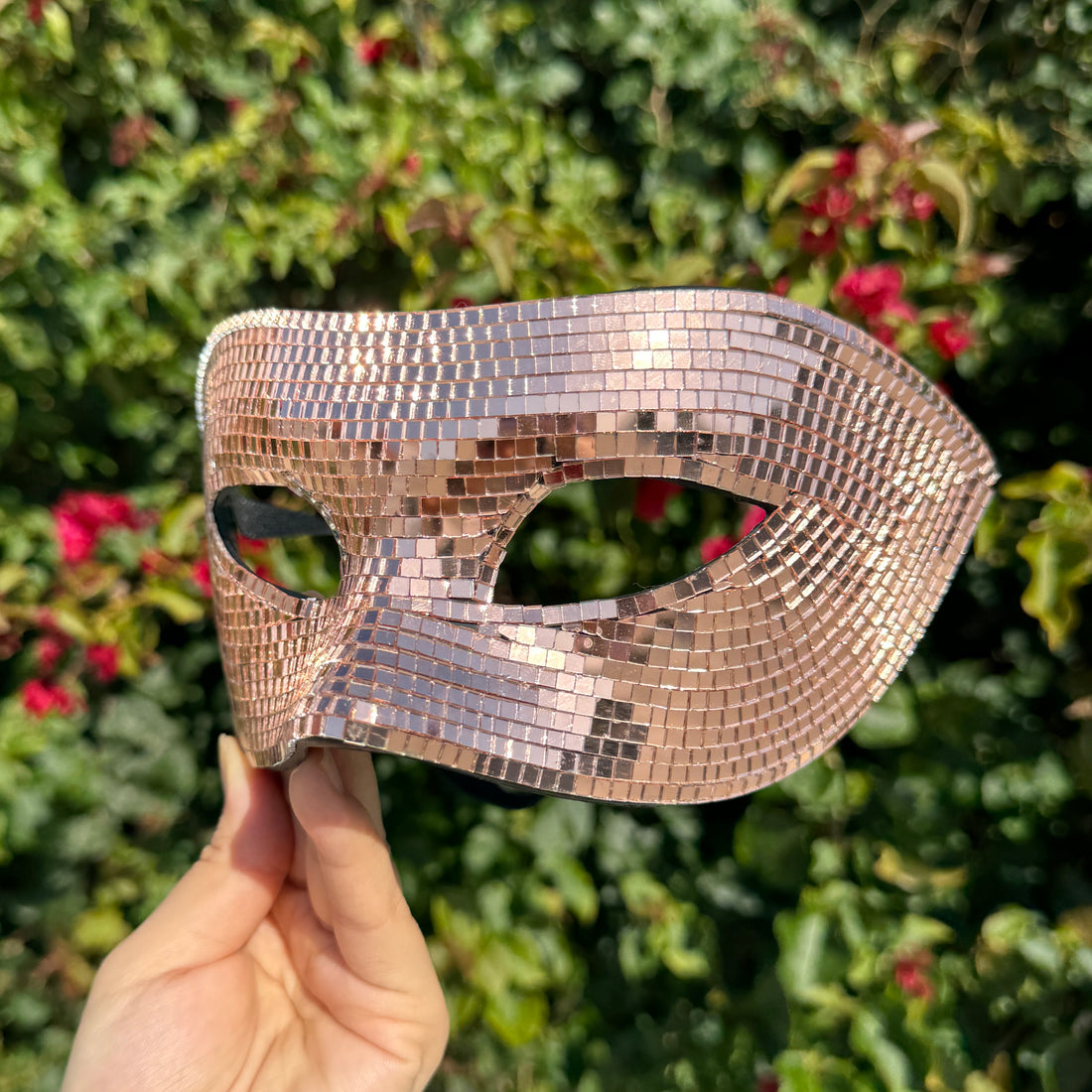 Rhinestone Masquerade Party Eye Mask, Halloween Steampunk Party Masks