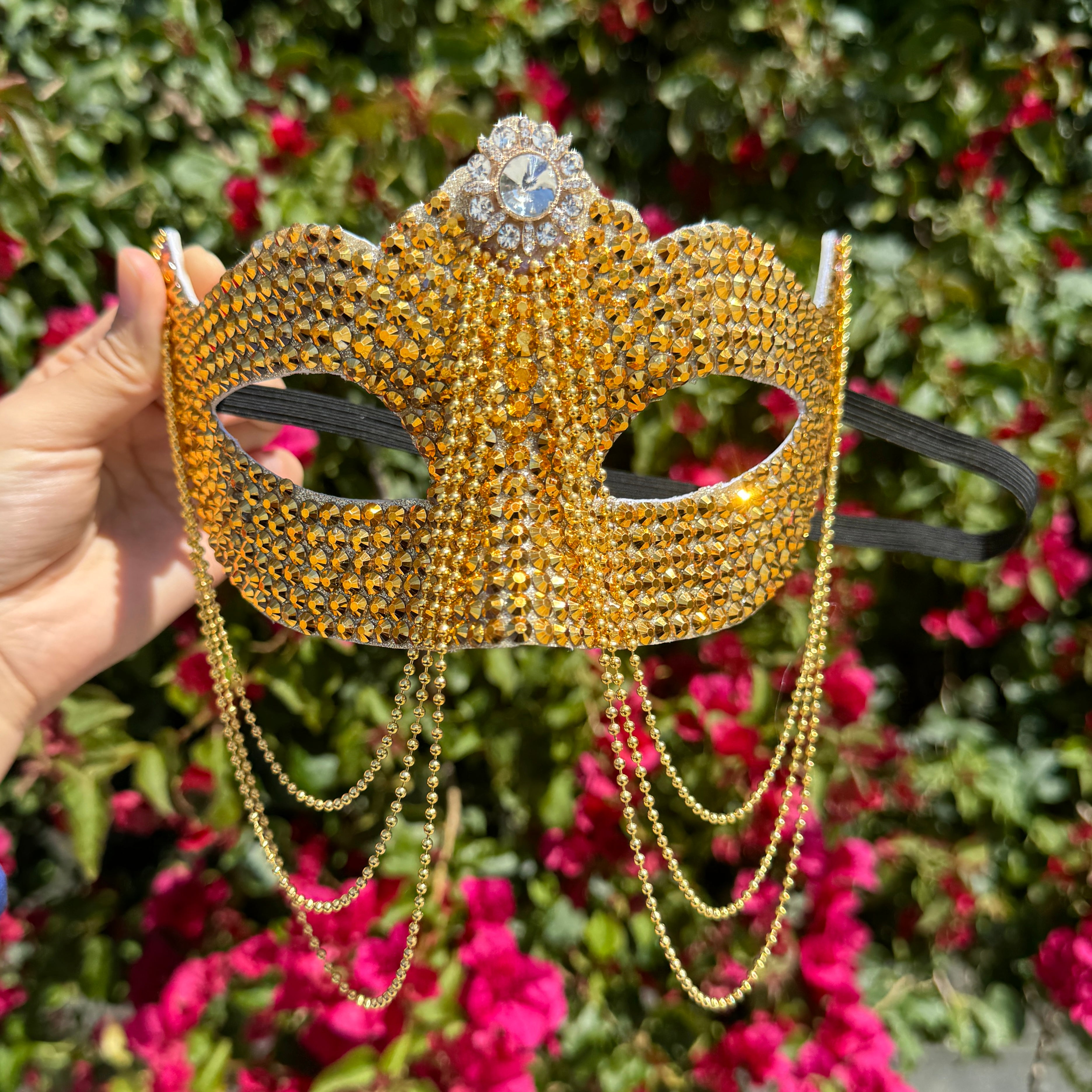 Rhinestone Masquerade Party Mask, Halloween Steampunk Party masks