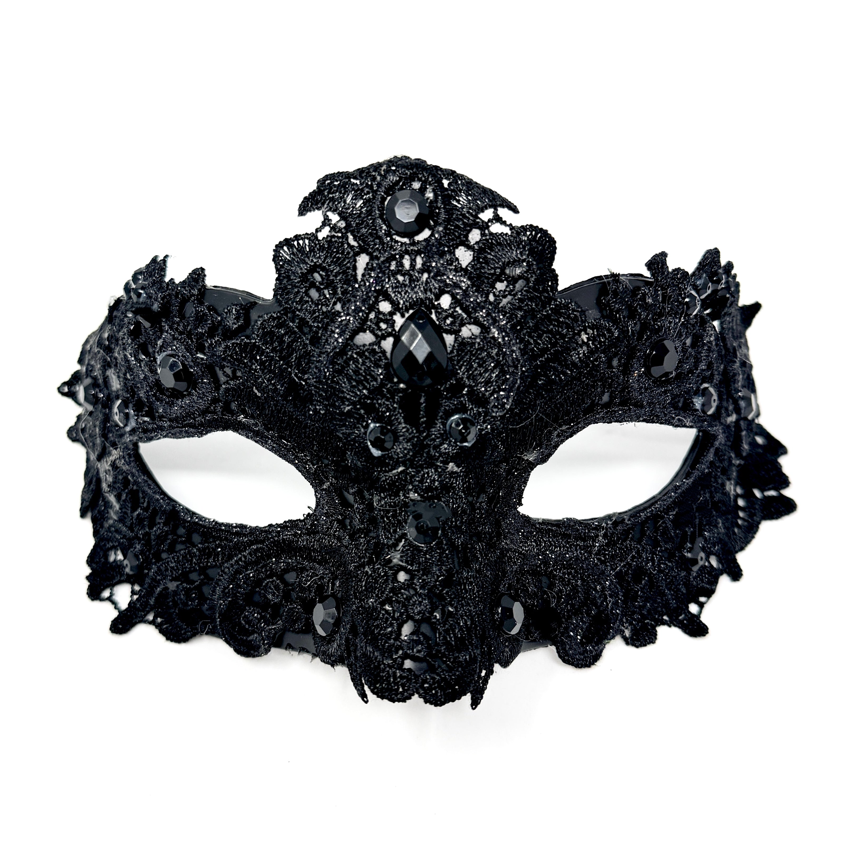 Women Lace Rhinestone Venetian Masquerade Party Mask Halloween Mardi Gras Cosplay Costume Masks
