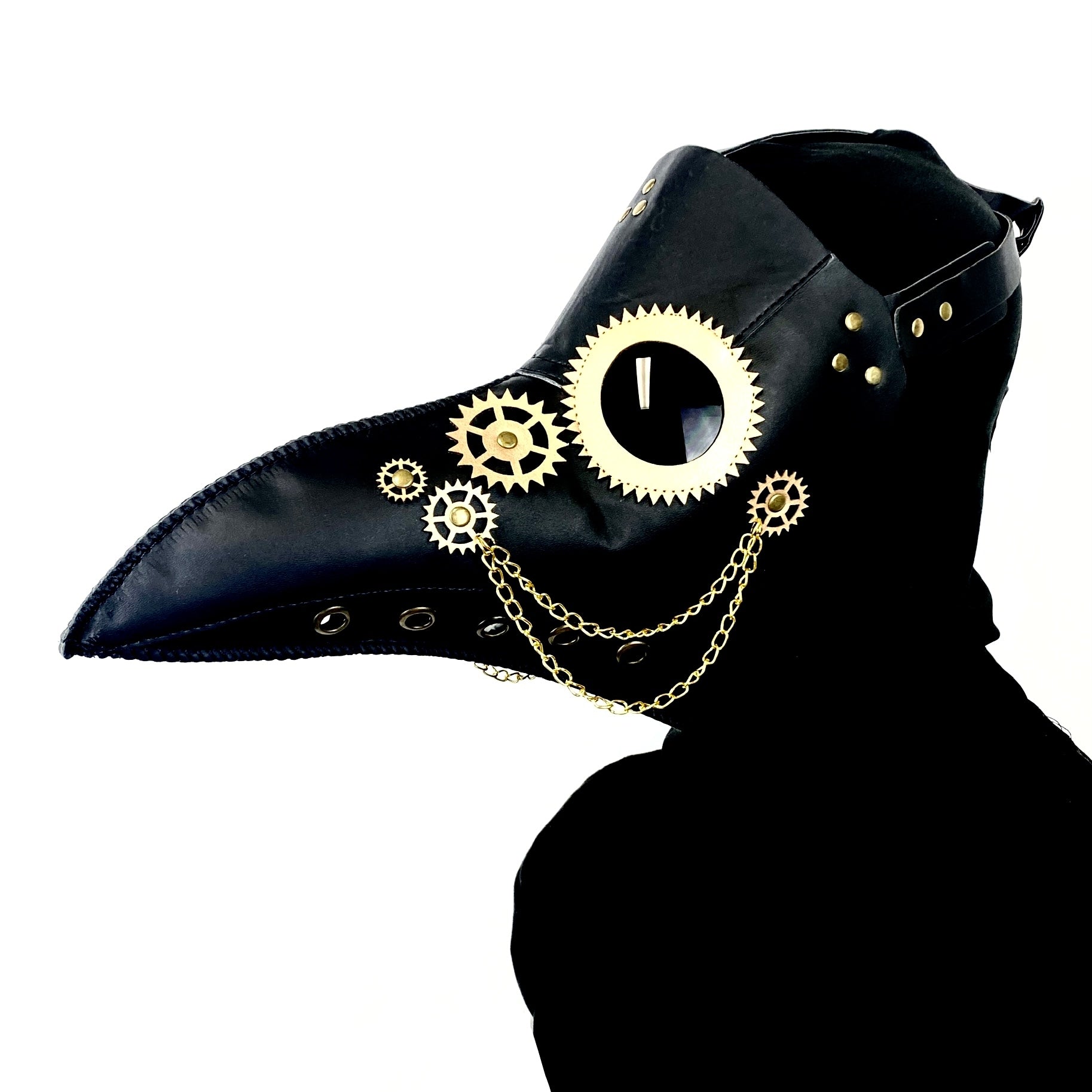 Steampunk Plague Doctor Mask, Long Nose Bird Beek Mask For Halloween Costume Cosplay party