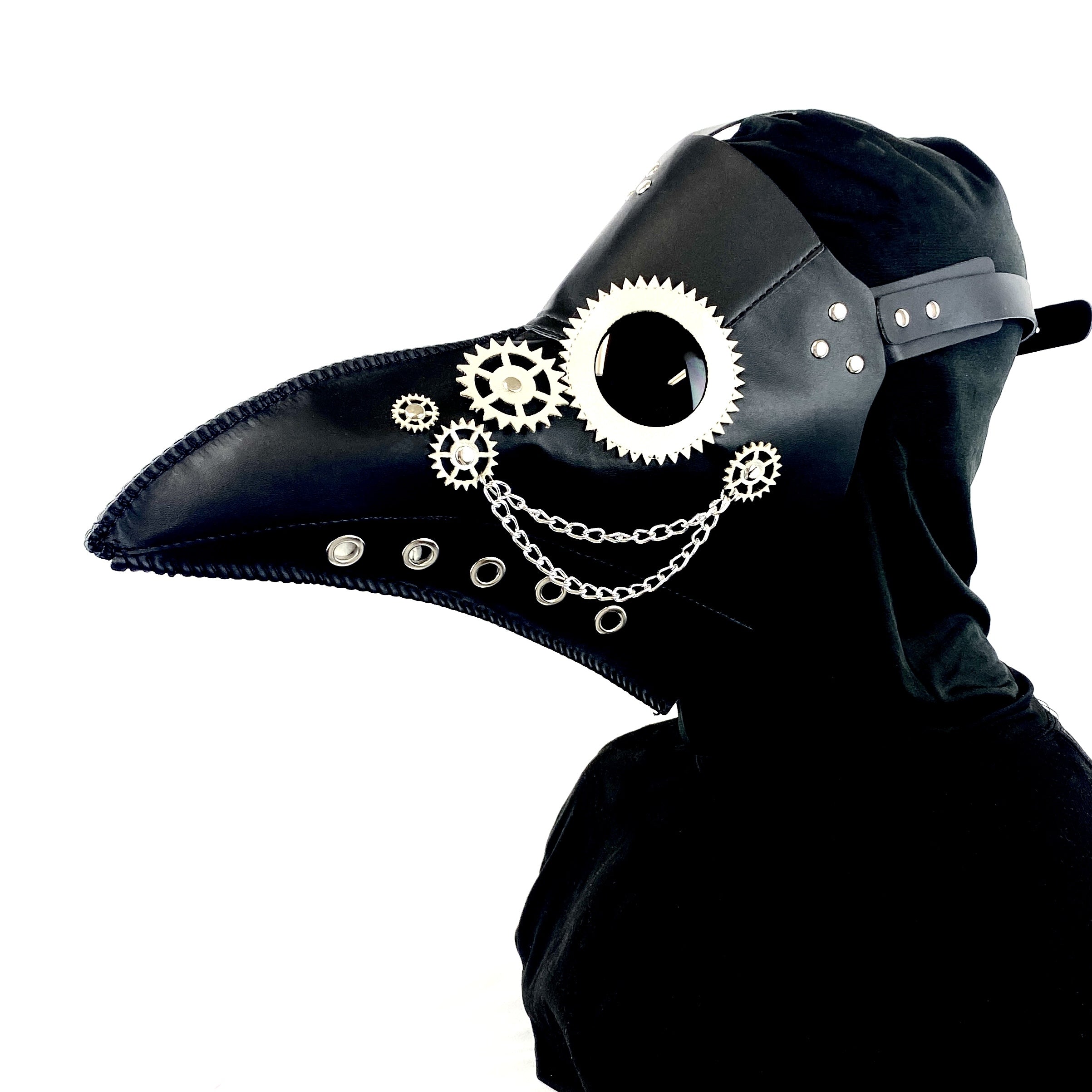 Steampunk Plague Doctor Mask, Long Nose Bird Beek Mask For Halloween Costume Cosplay party