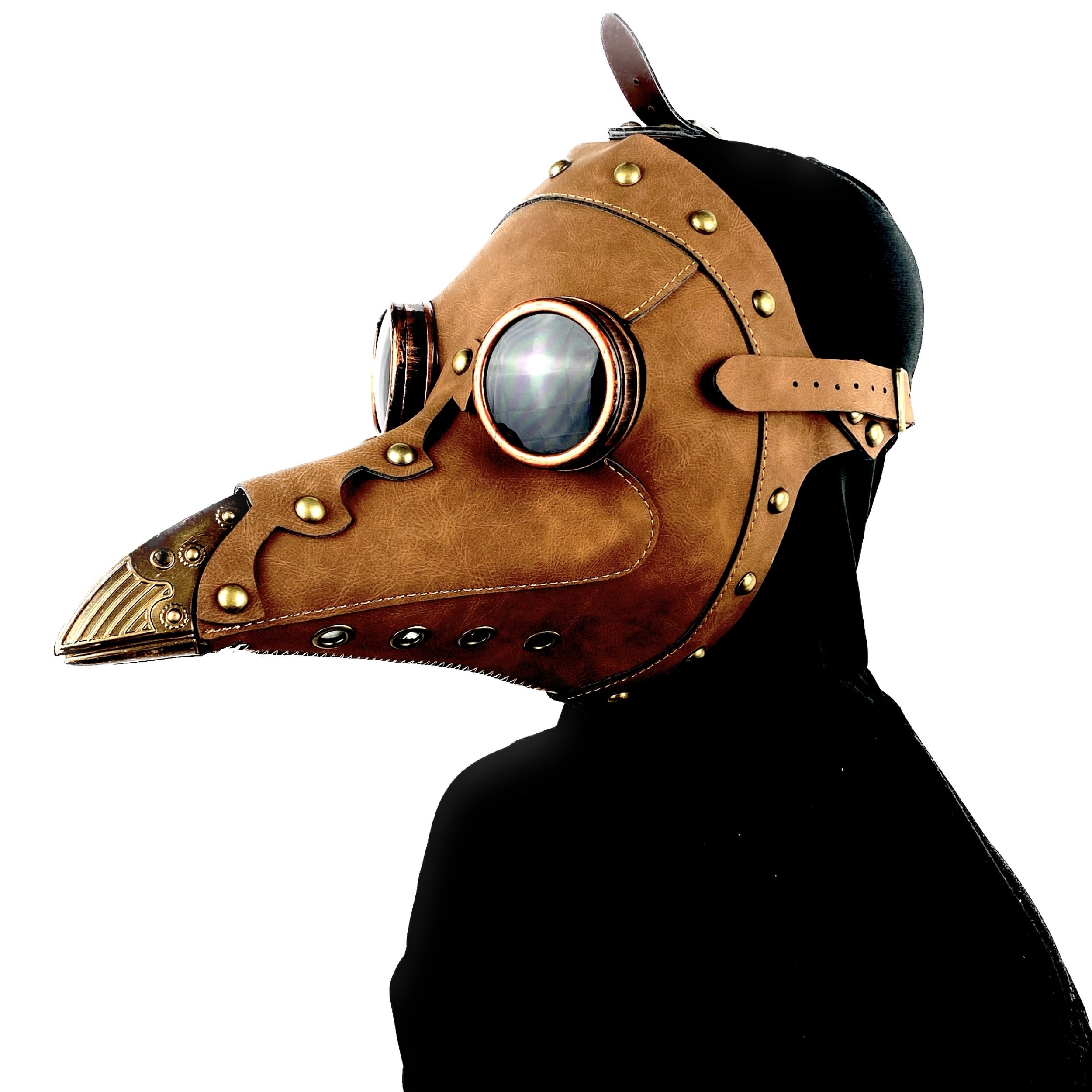 Steampunk Plague Doctor Mask, Long Nose Bird Beek Mask For Halloween Costume Cosplay party