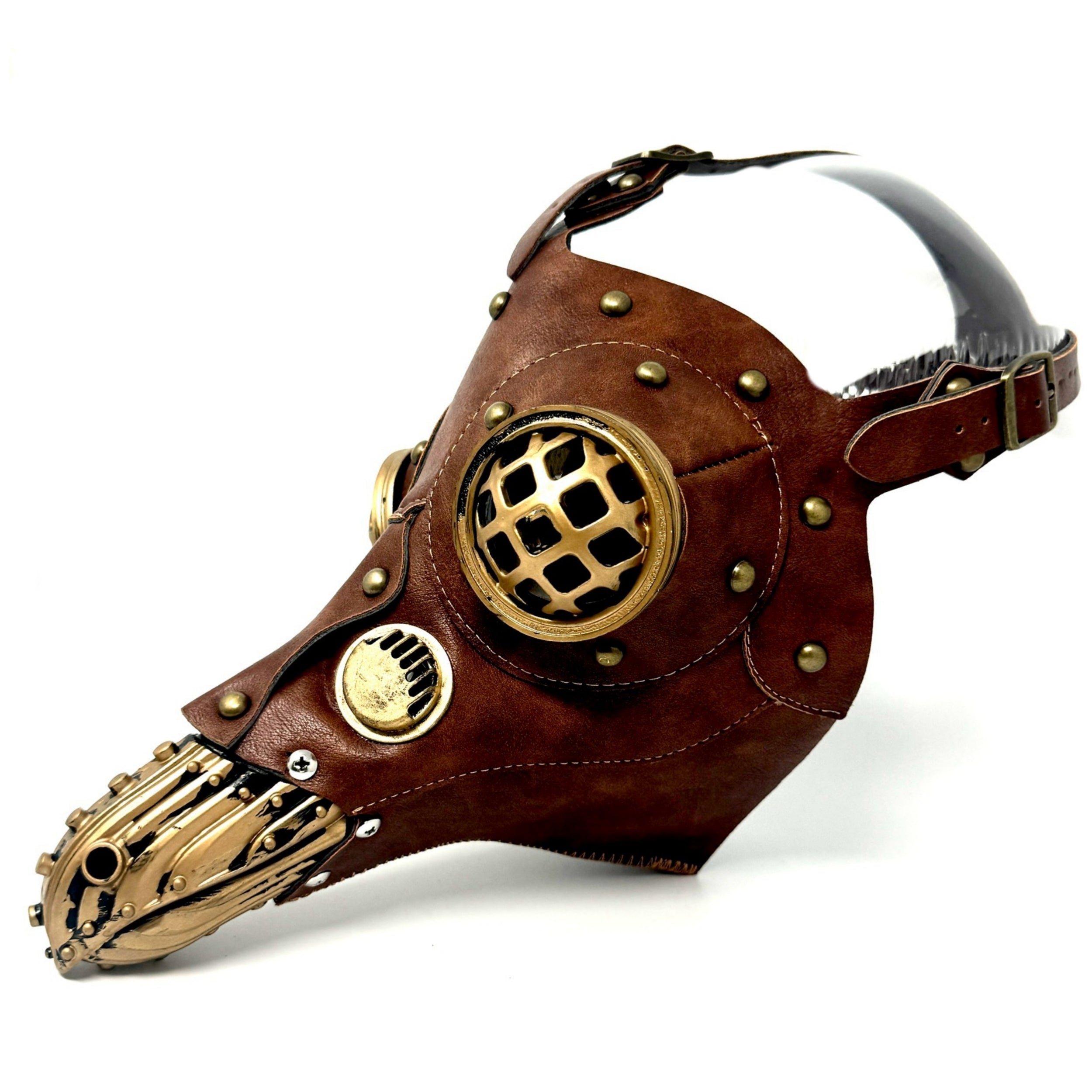 Steampunk Plague Doctor Mask, Long Nose Bird Costume Party Masks For Halloween Cosplay