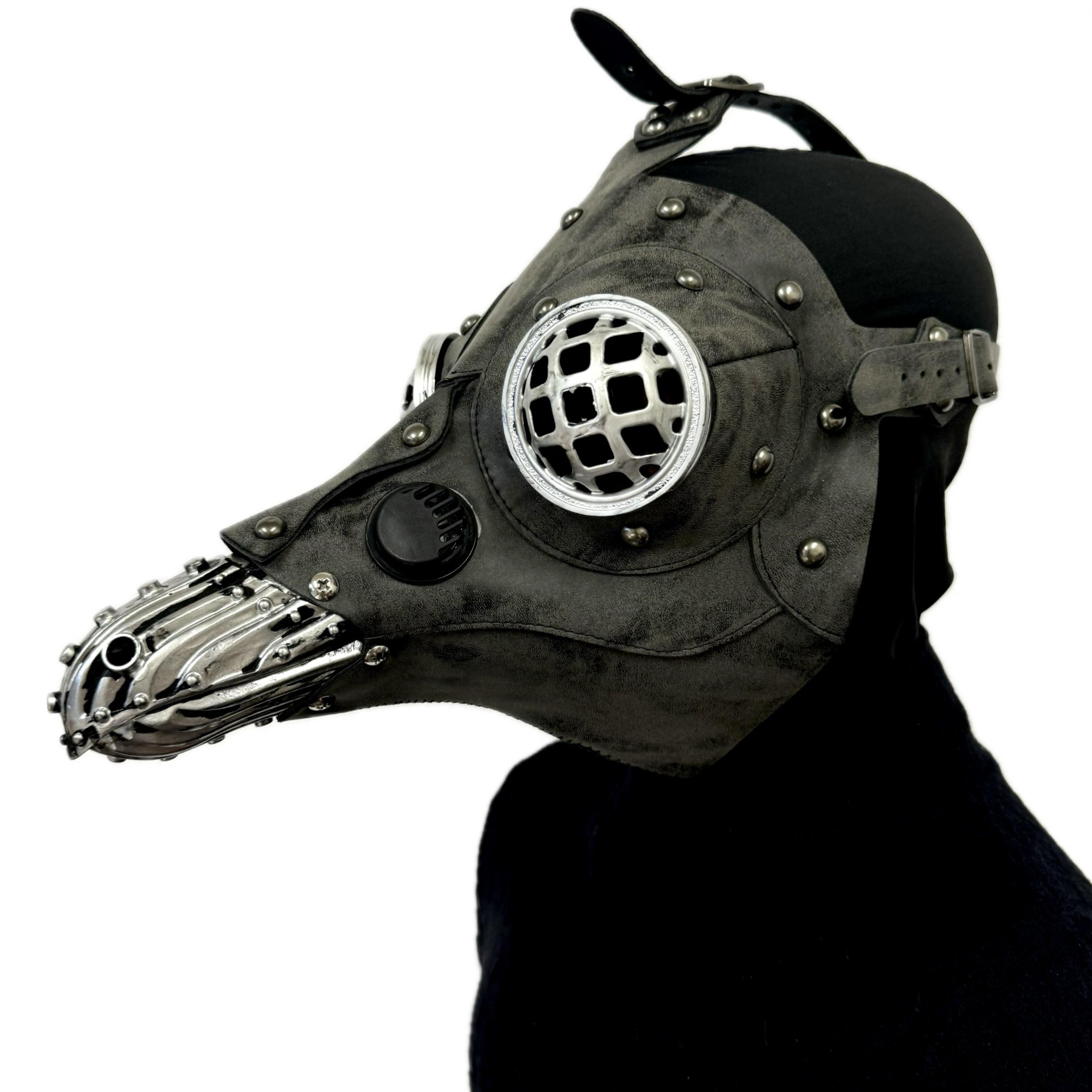 Steampunk Plague Doctor Costume Mask, Long Nose Masquerade Party Halloween Masks