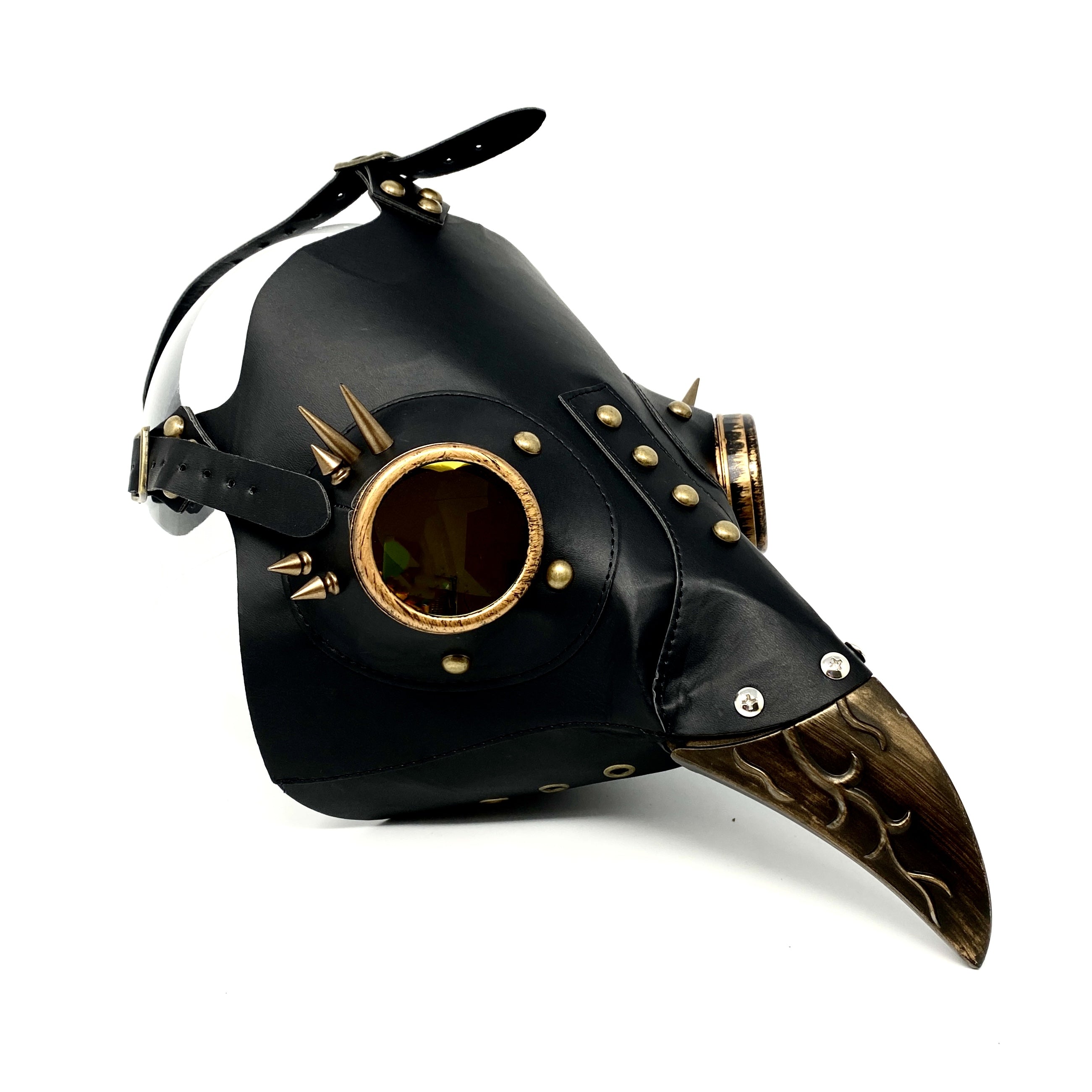 Steampunk Plague Doctor Mask, Long Nose Bird Beek Mask For Halloween Costume Cosplay party