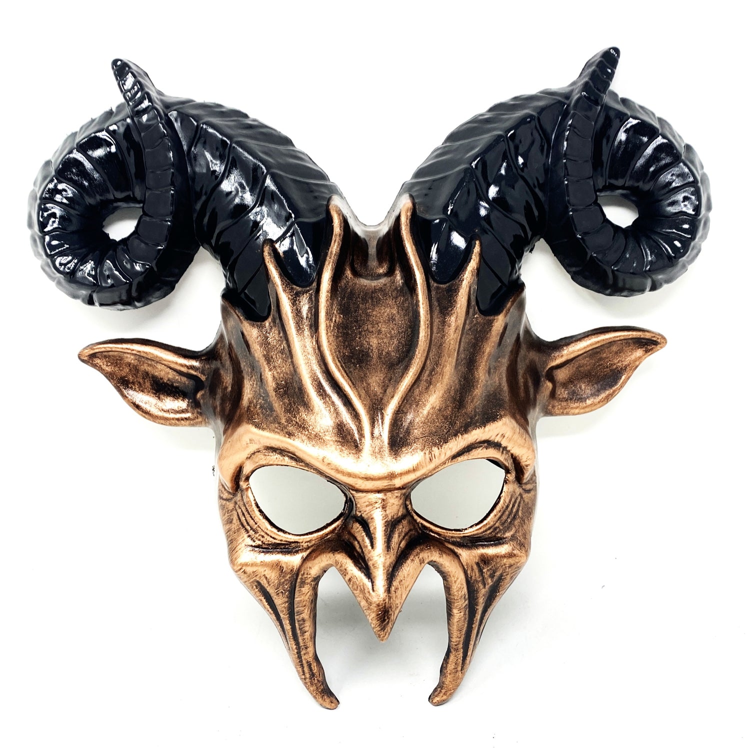 Krampus Ram Goat Masquerade Devil Horn Mask Demon Costume Masks For Halloween