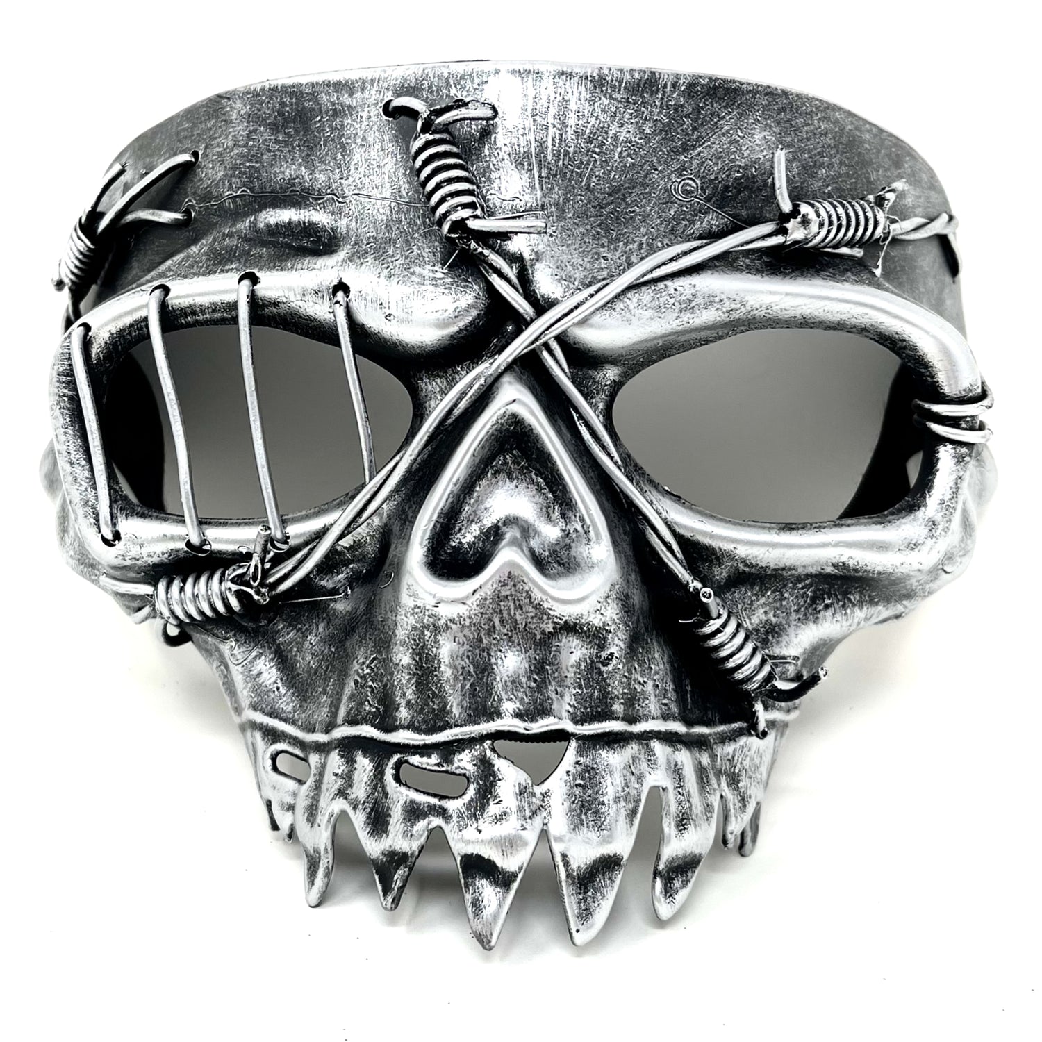 Steampunk Skull Masquerade Party Mask, Scary Horror Skeleton Devil Masks for Halloween Costume Cosplay