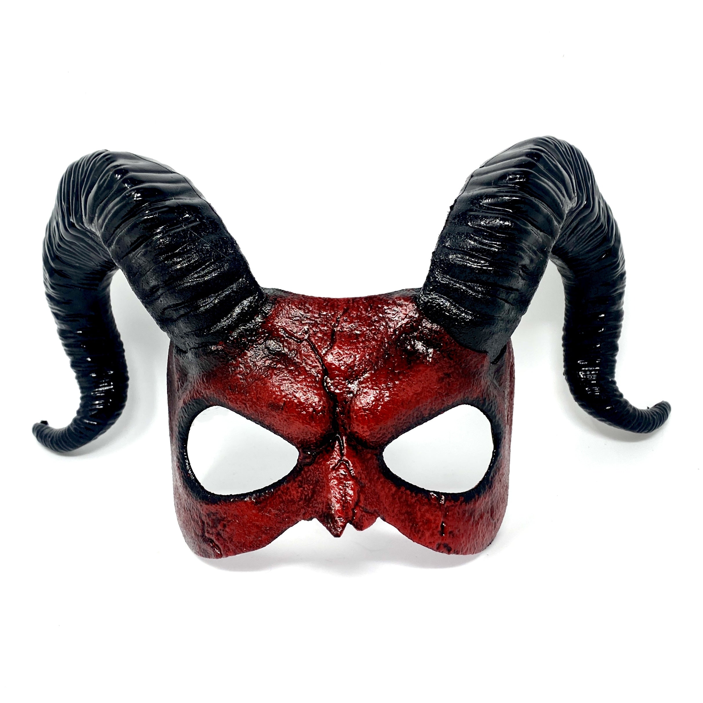 Krampus Ram Goat Masquerade Devil Horn Mask Demon Costume Masks For Halloween