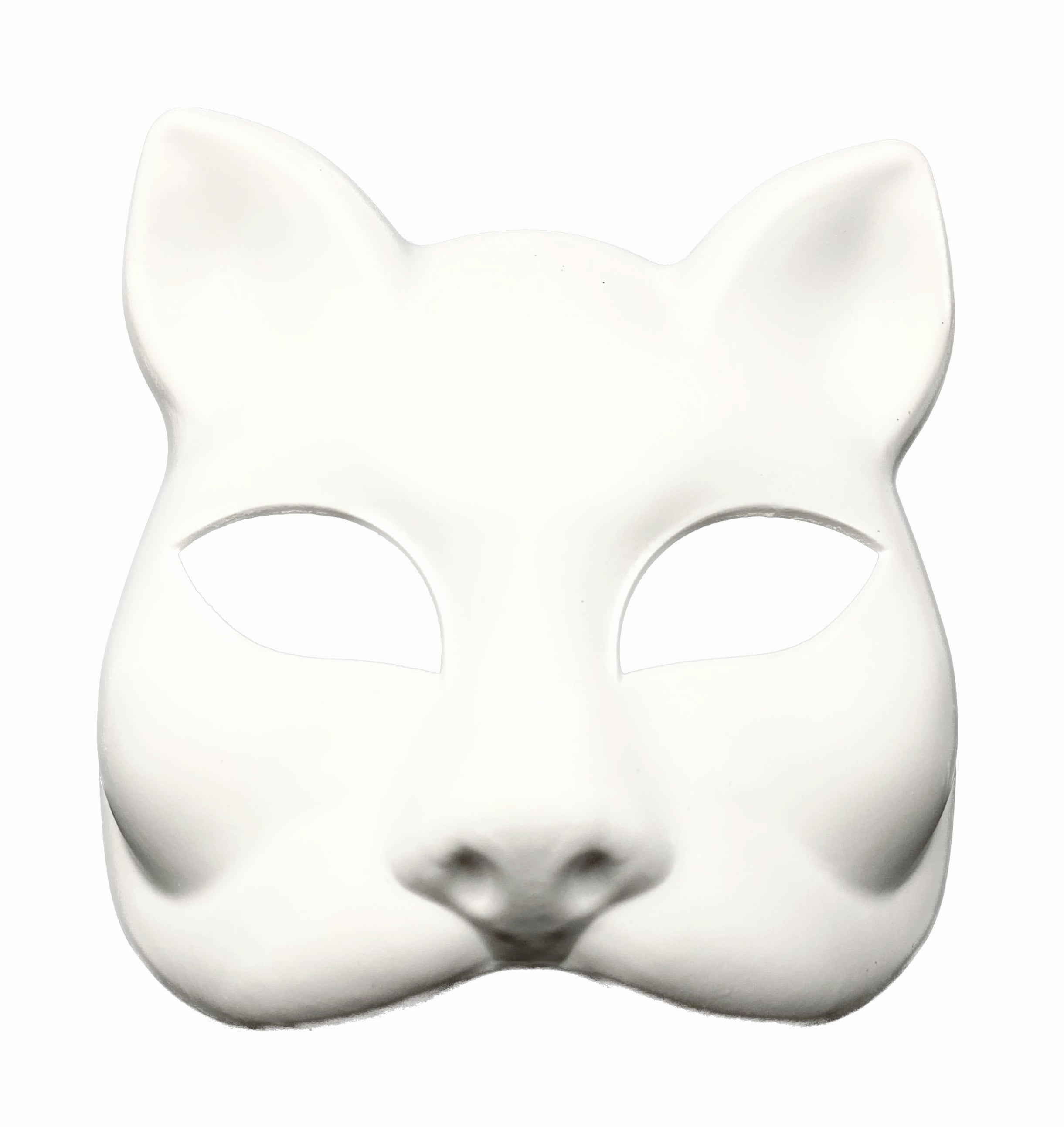 Cat Women Masquerade Party Ball Face Masks -White