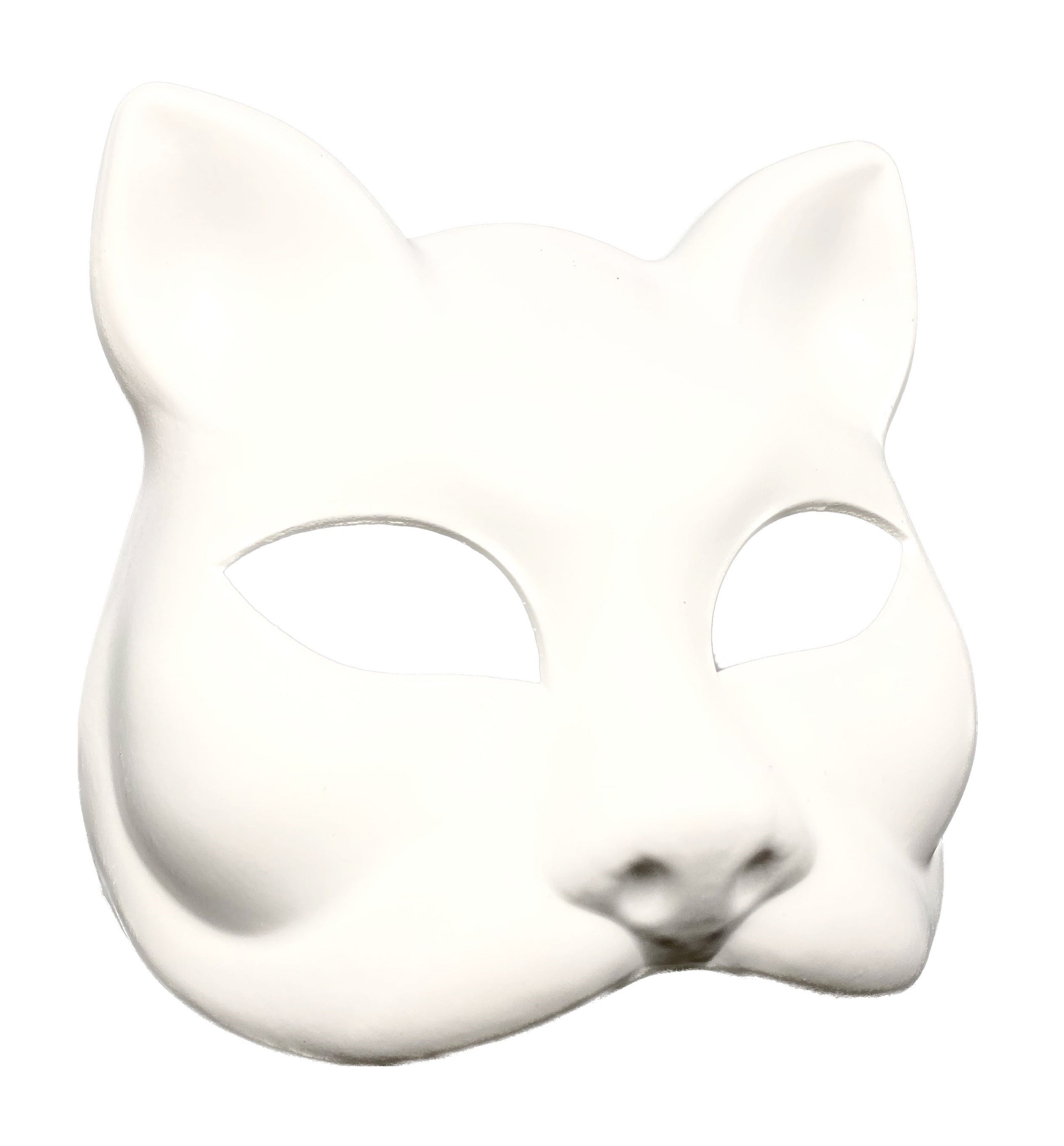 Cat Masquerade Party Masks For Costume - White