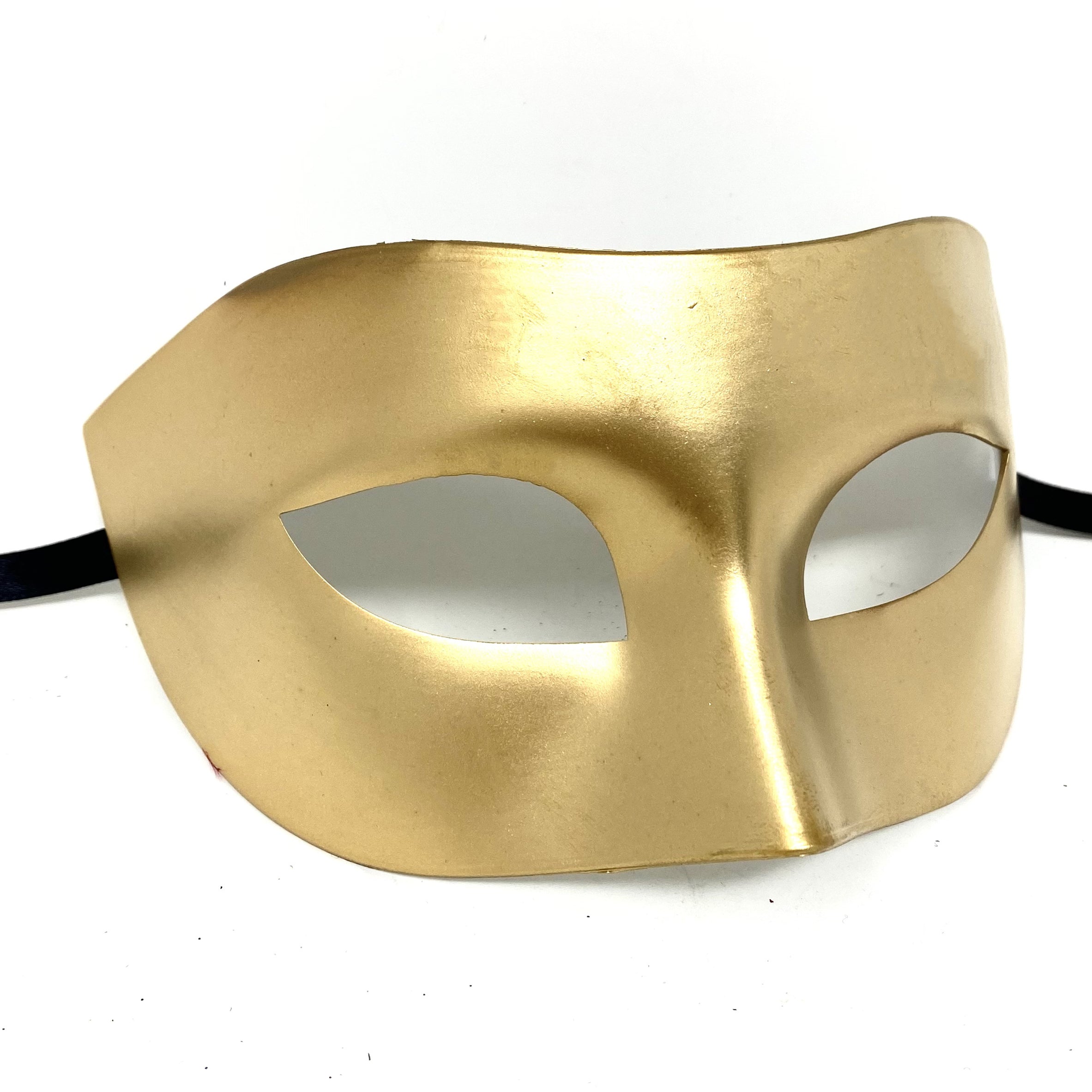 Men Costume Mask Masquerade Party Eye Masks For Halloween , Mardi Gras - Gold