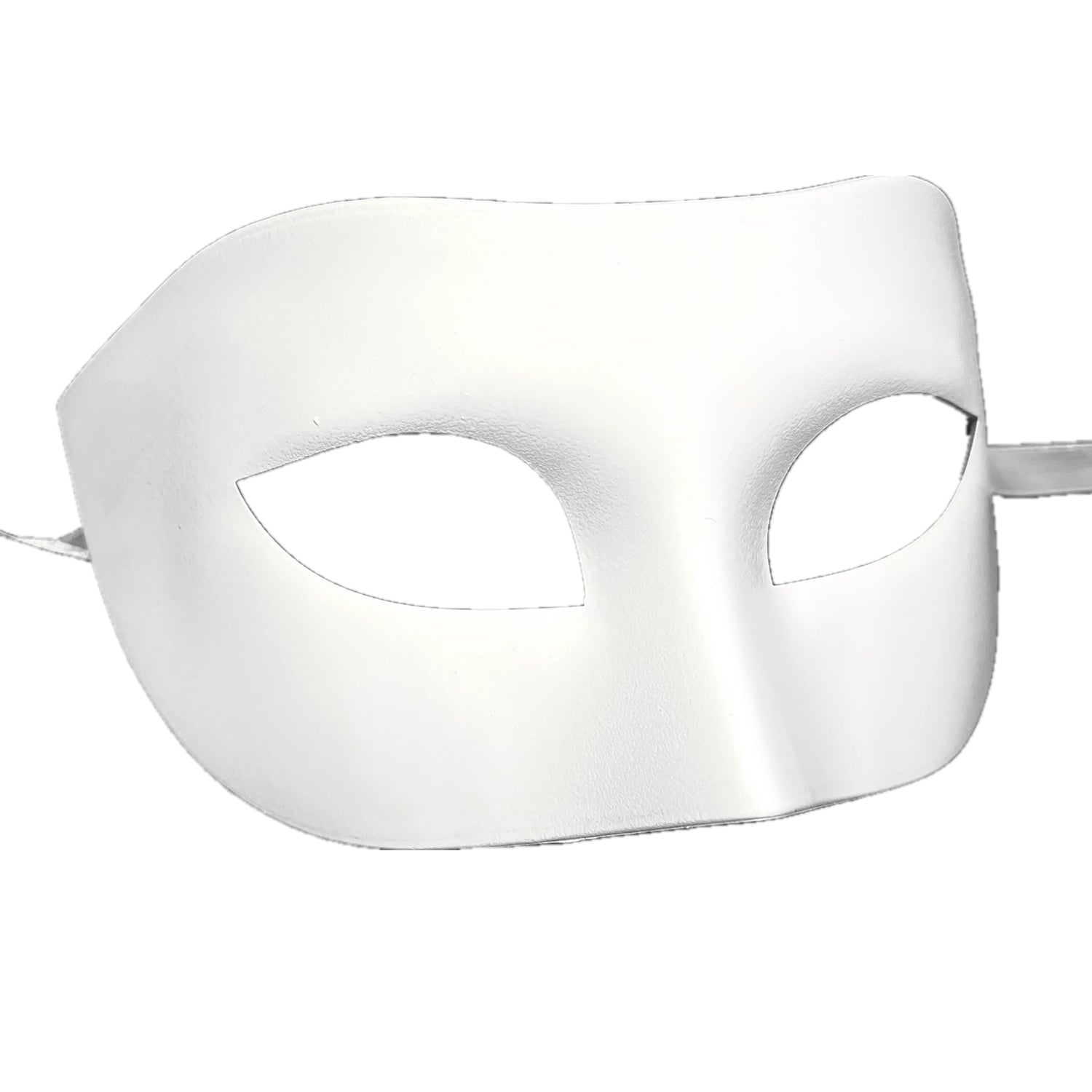 Men Costume Mask Masquerade Party Eye Masks For Halloween , Mardi Gras - White