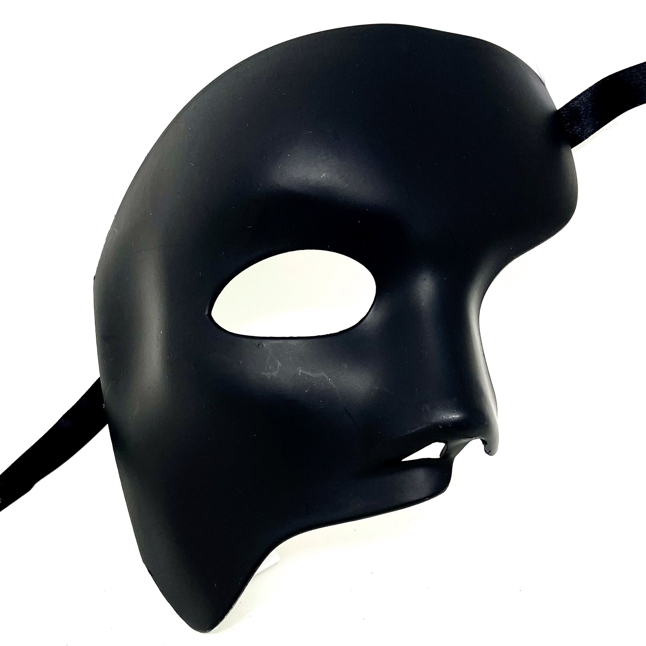 Men Costume Phantom of The Opera Half Face Masquerade Masks - Black