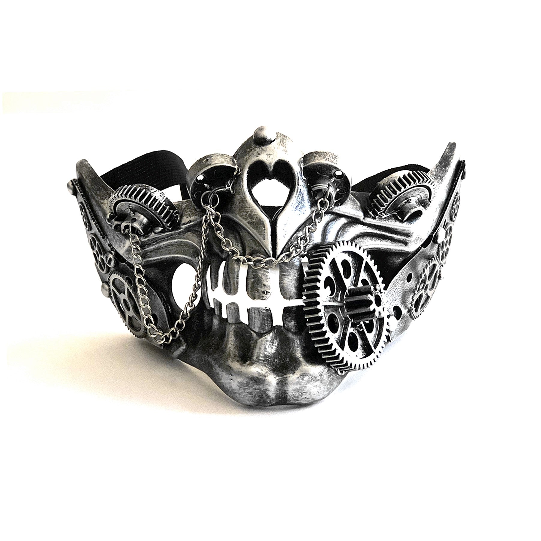 Steampunk Costume Metallic Half Face Mask Masquerade Party Masks