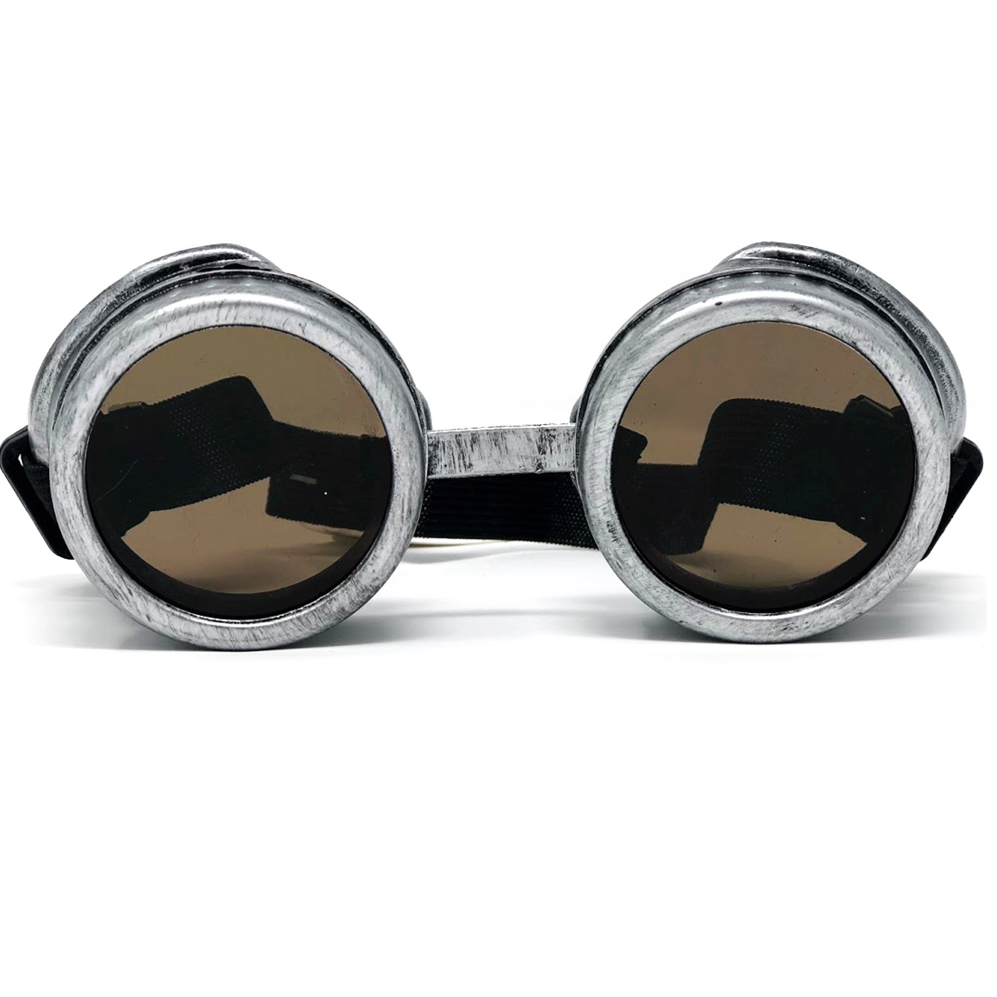 Steampunk Victorian Style Metallic Scientist Time Traveler Goggles