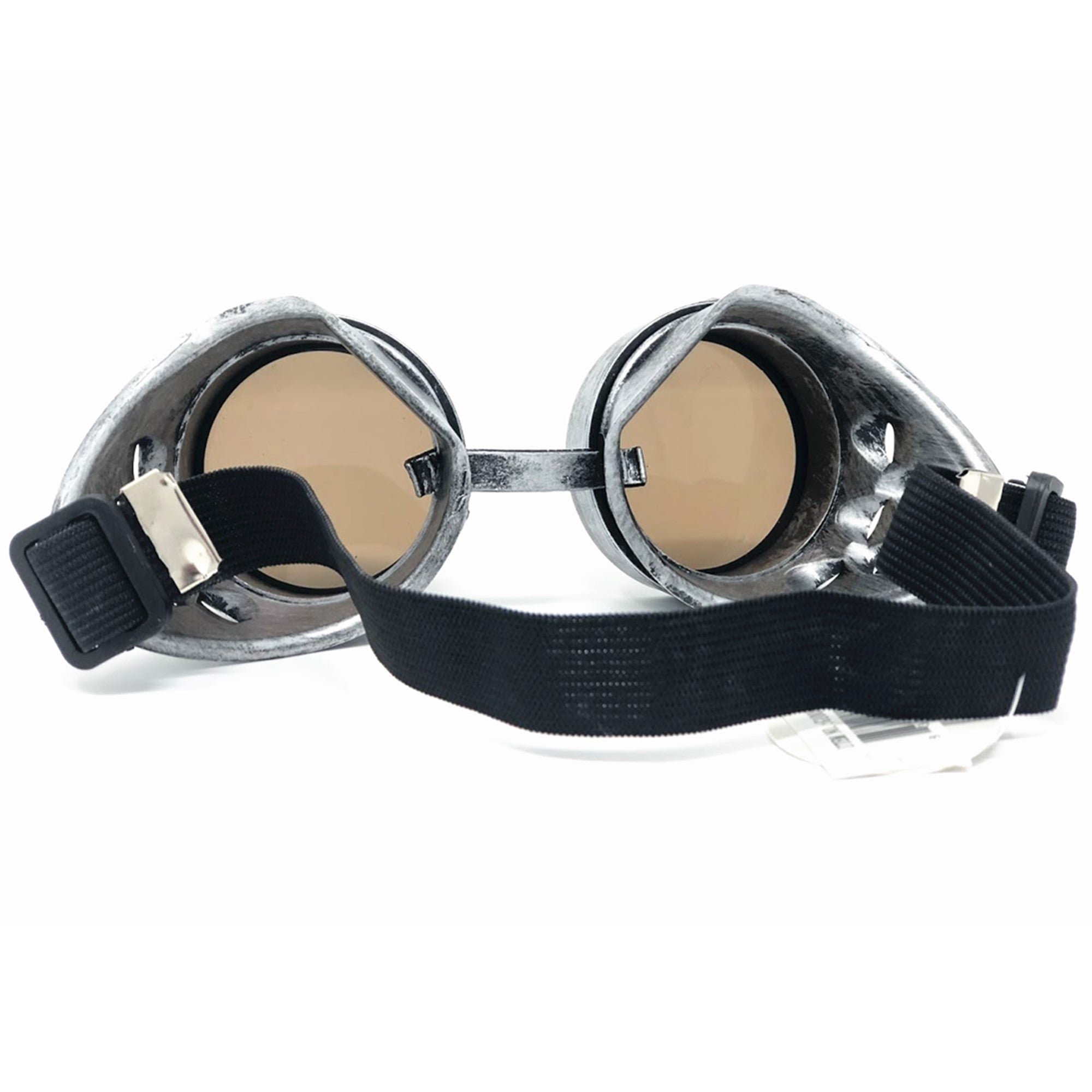 Steampunk Victorian Style Metallic Scientist Time Traveler Goggles