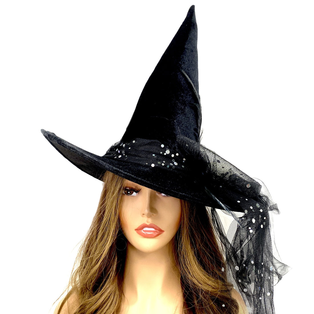 Women Costume Witch Hats for Halloween Cosplay party