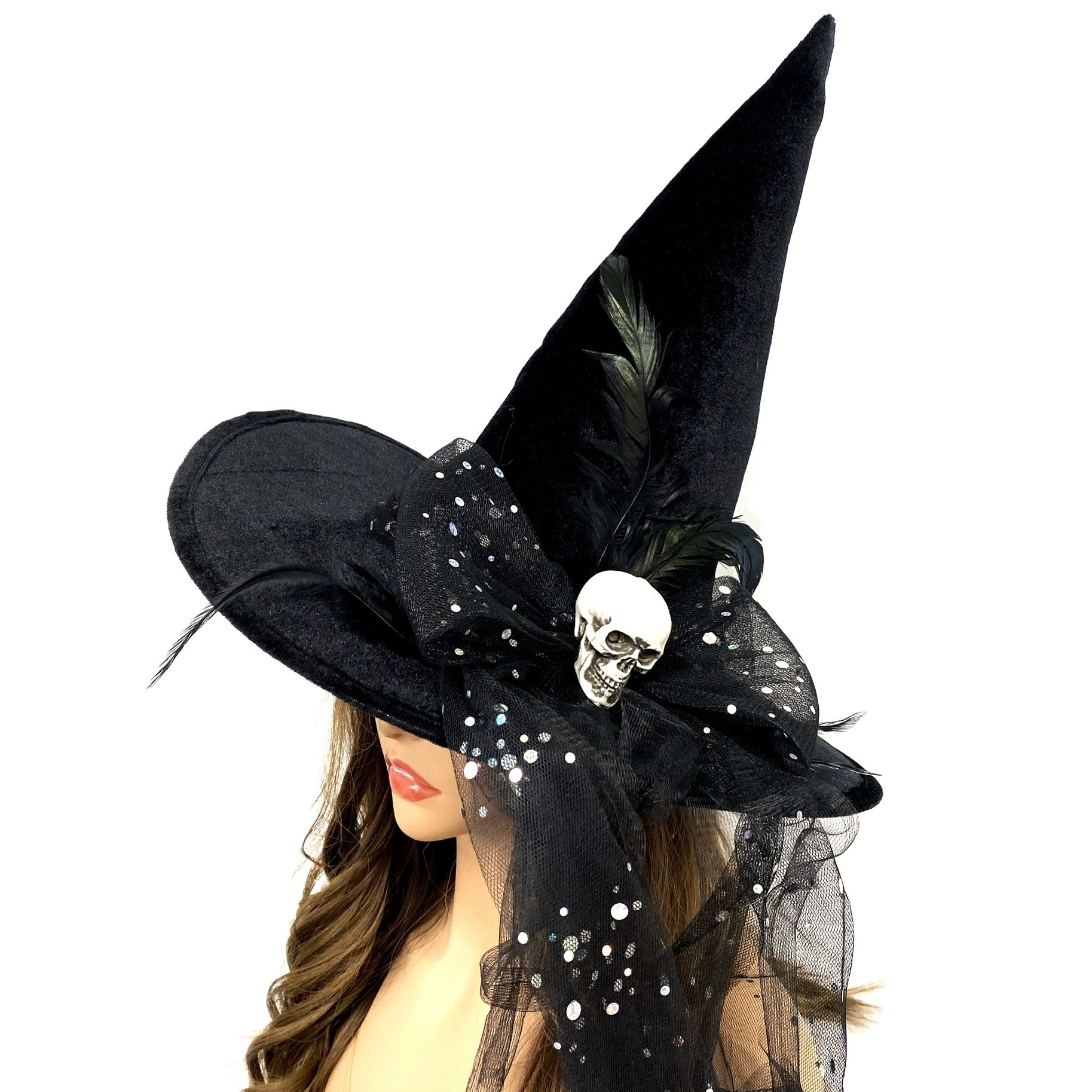 Women Costume Witch Hats for Halloween Cosplay party