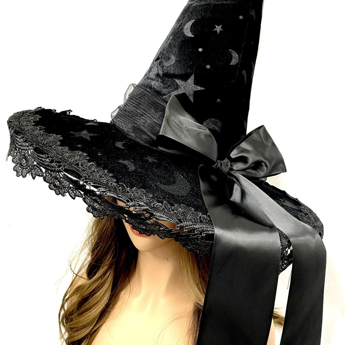 Women Costume Witch Hats for Halloween Cosplay party