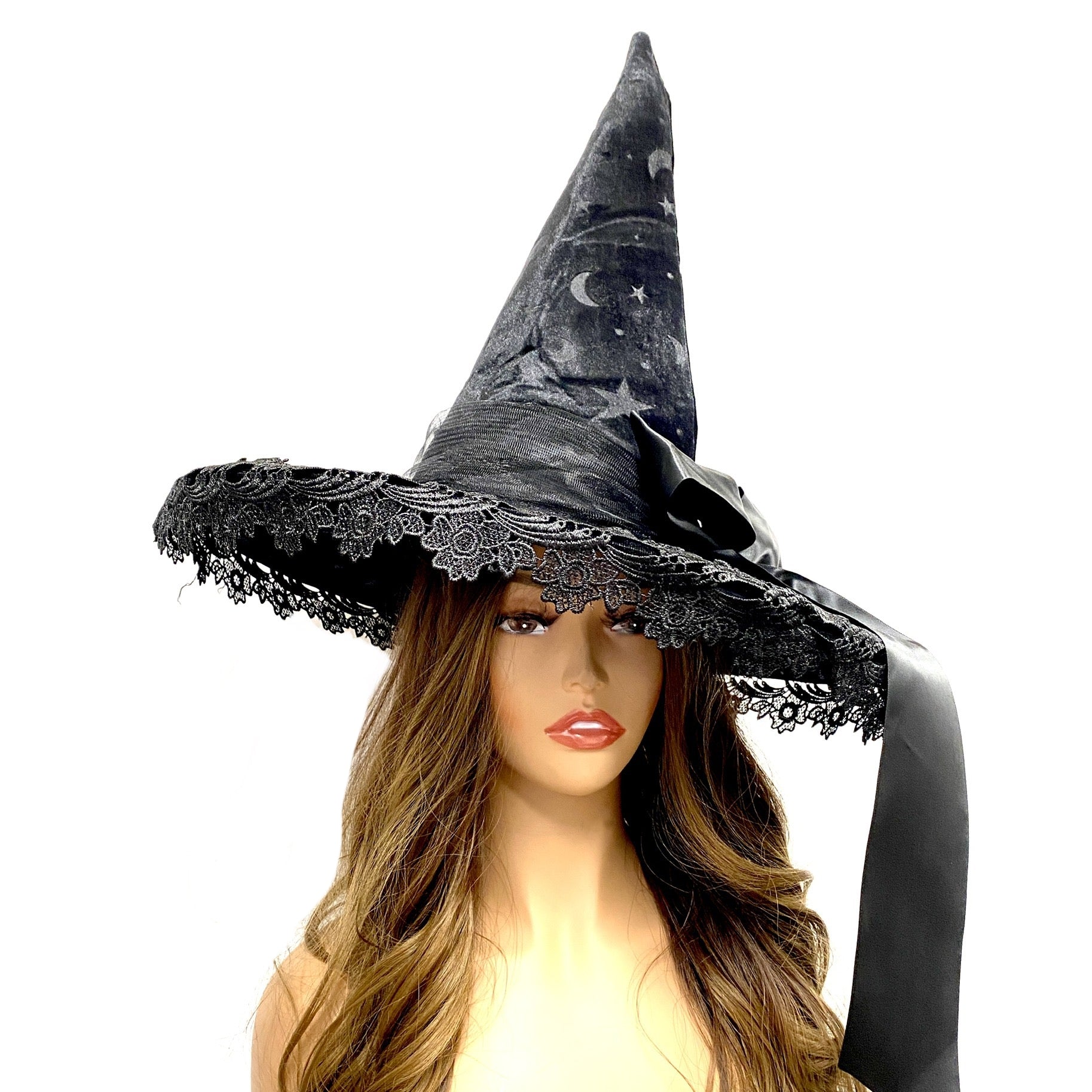 Women Costume Witch Hats for Halloween Cosplay party