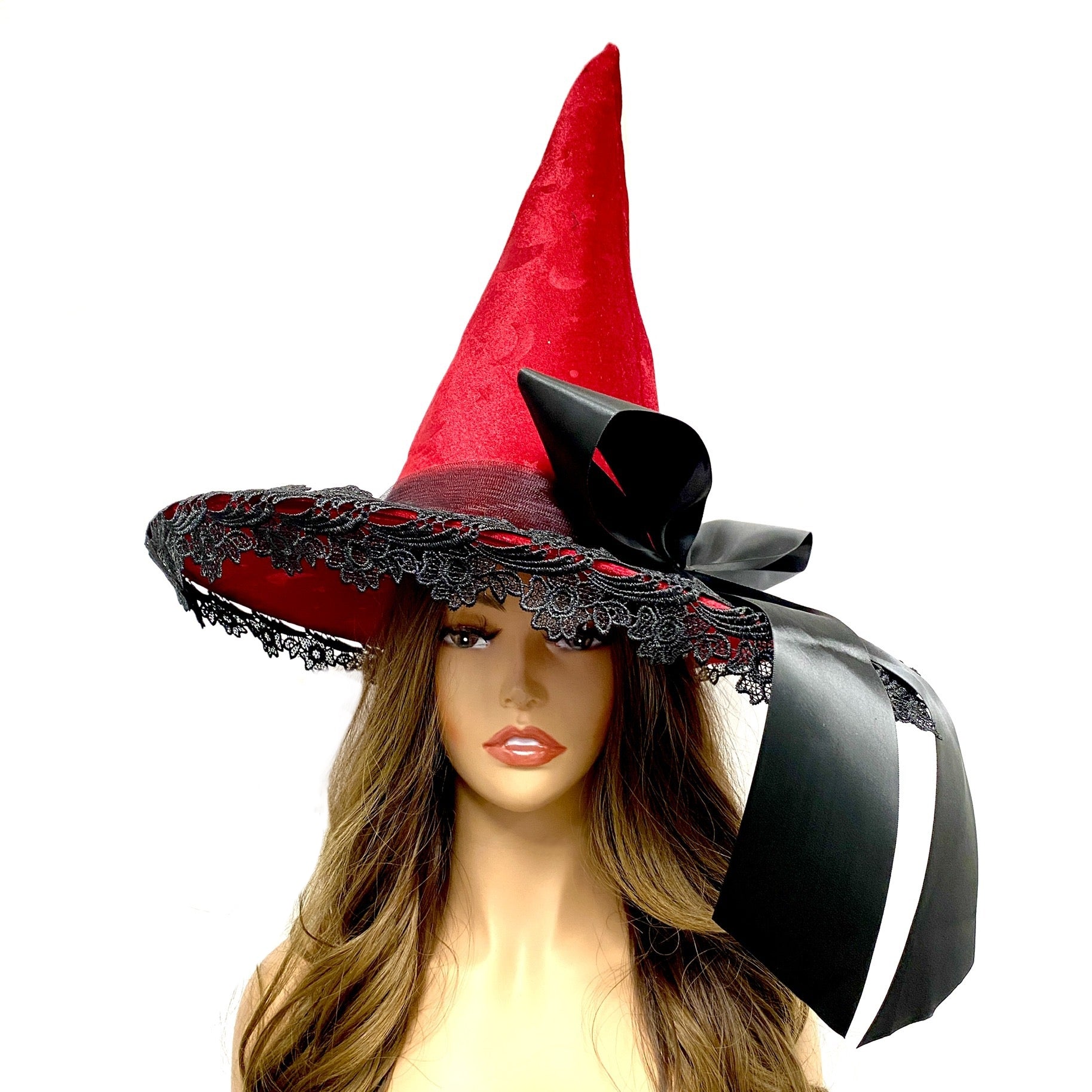 Women Costume Witch Hats for Halloween Cosplay party