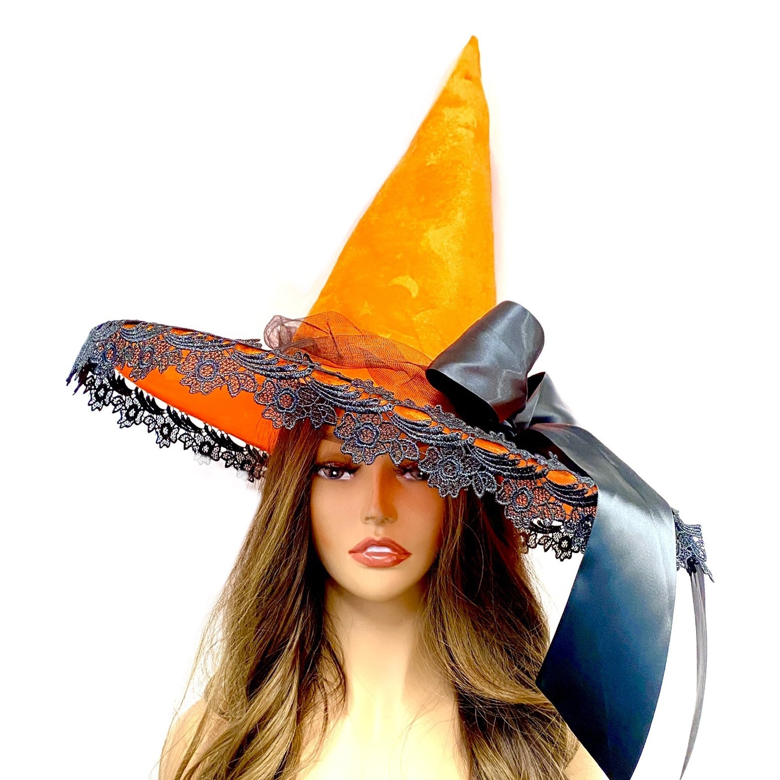 Women Costume Witch Hats for Halloween Cosplay party