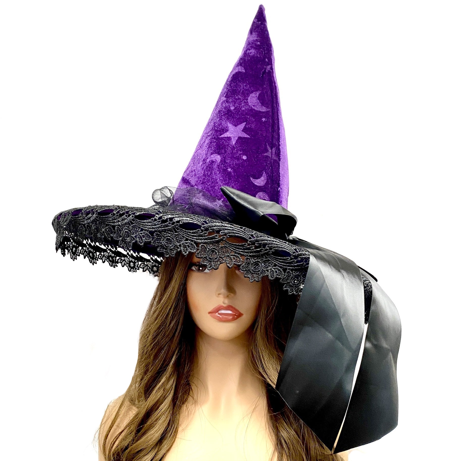 Women Costume Witch Hats for Halloween Cosplay party